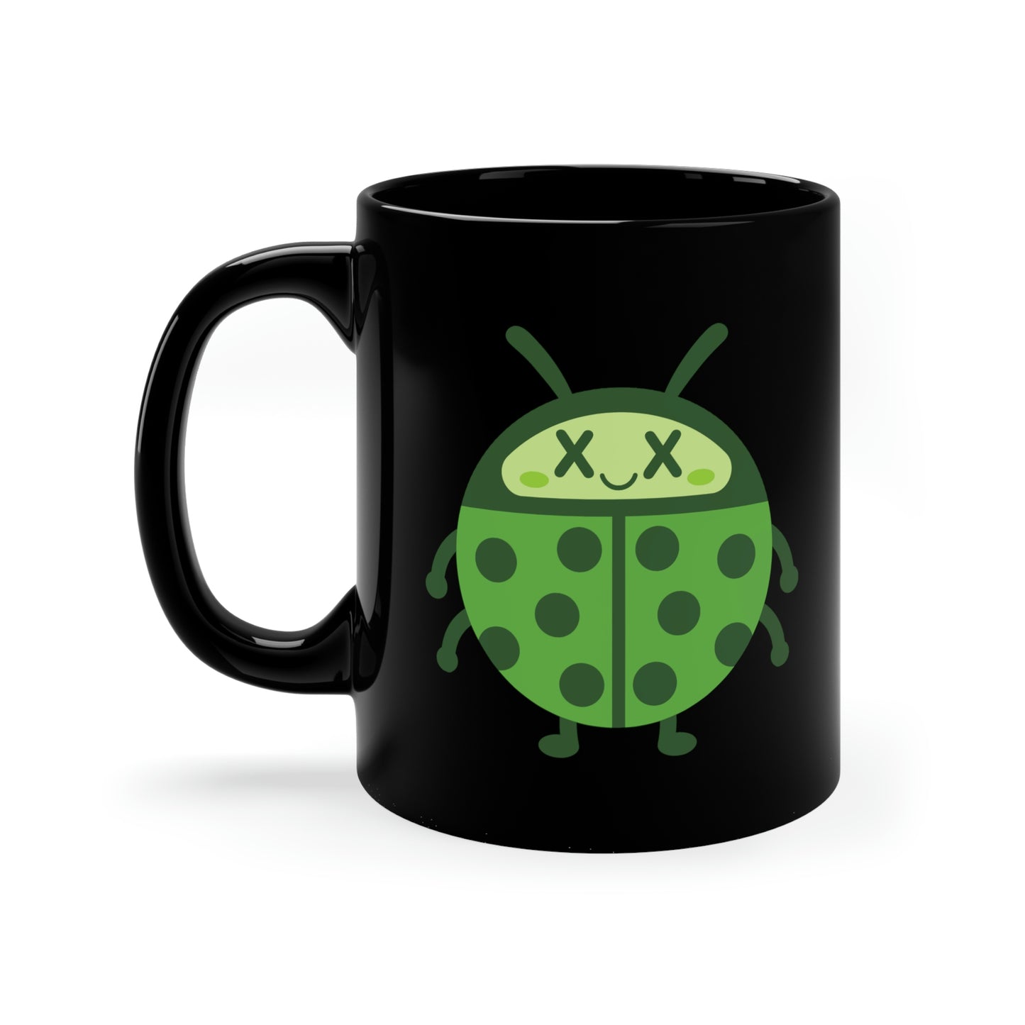 DEADIMALS LADYBUG COFFEE MUG - Halloween Edition