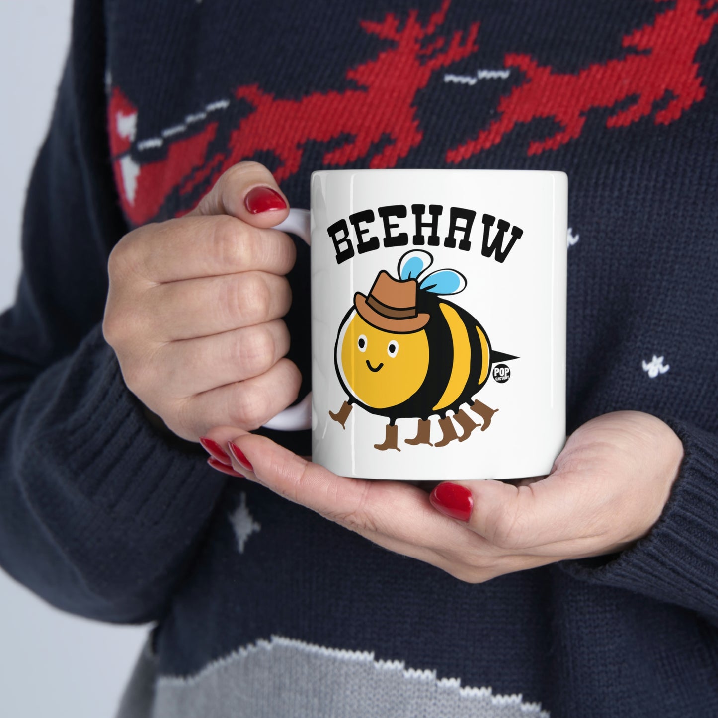 BEEHAW BEE COFFEE MUG