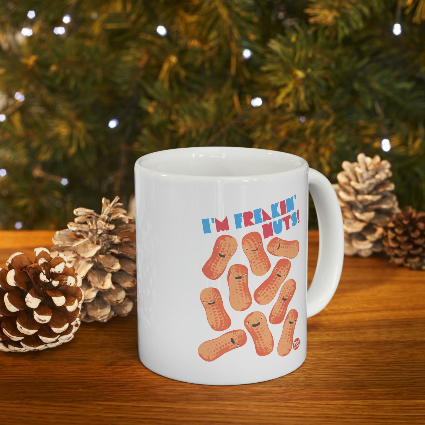 FREAKIN NUTS COFFEE MUG