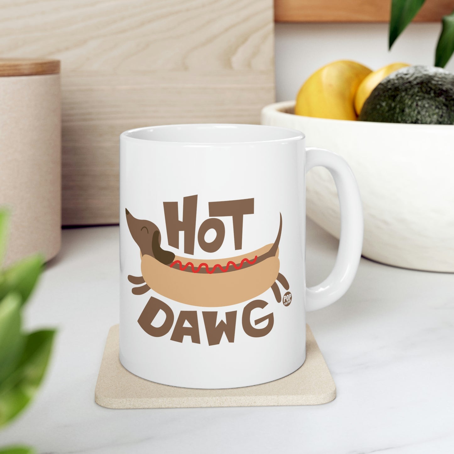 HOT DAWG COFFEE MUG