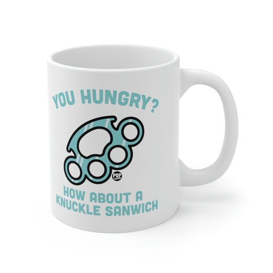 HUNGRY KNUCKLE SANDWICH COFFEE MUG