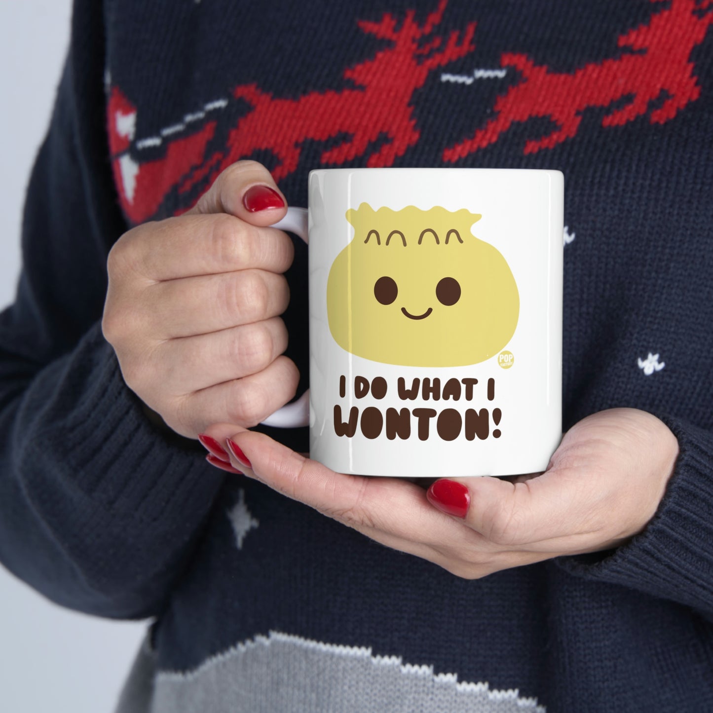 I DO WHAT I WONTON! COFFEE MUG