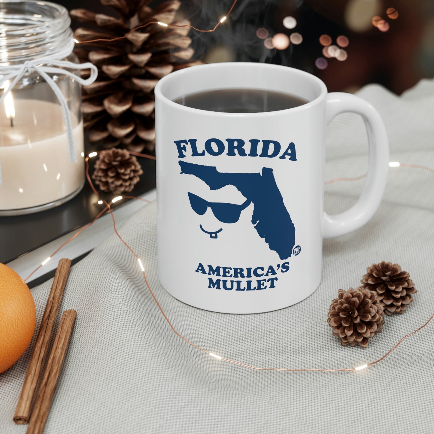 FlLORIDA AMERICA'S MULLET COFFEE MUG