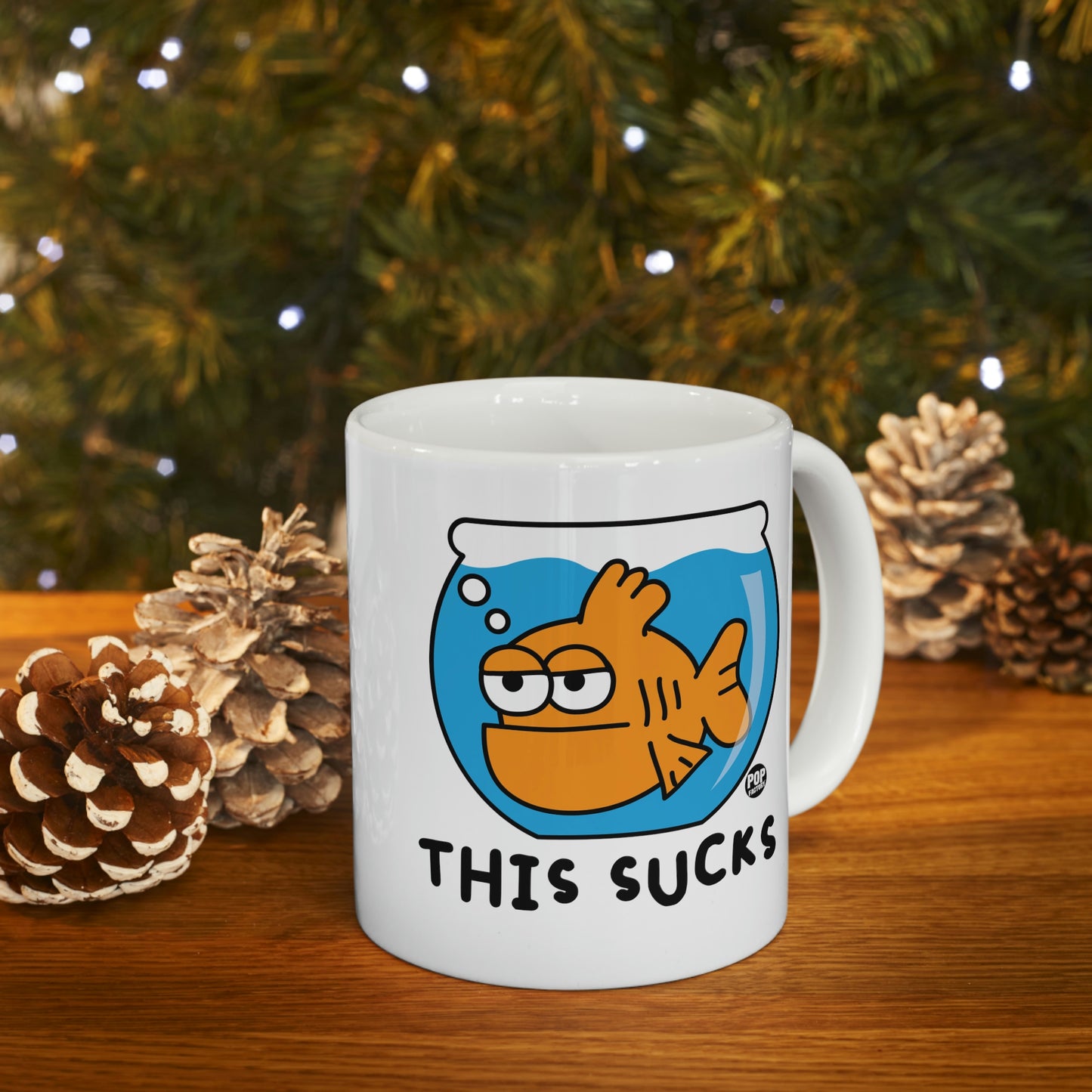 This Sucks Goldfish Mug