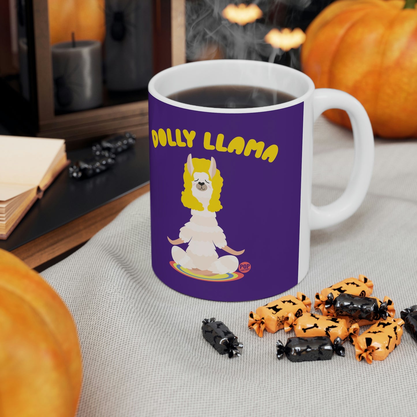 DOLLY LLAMA COFFEE MUG