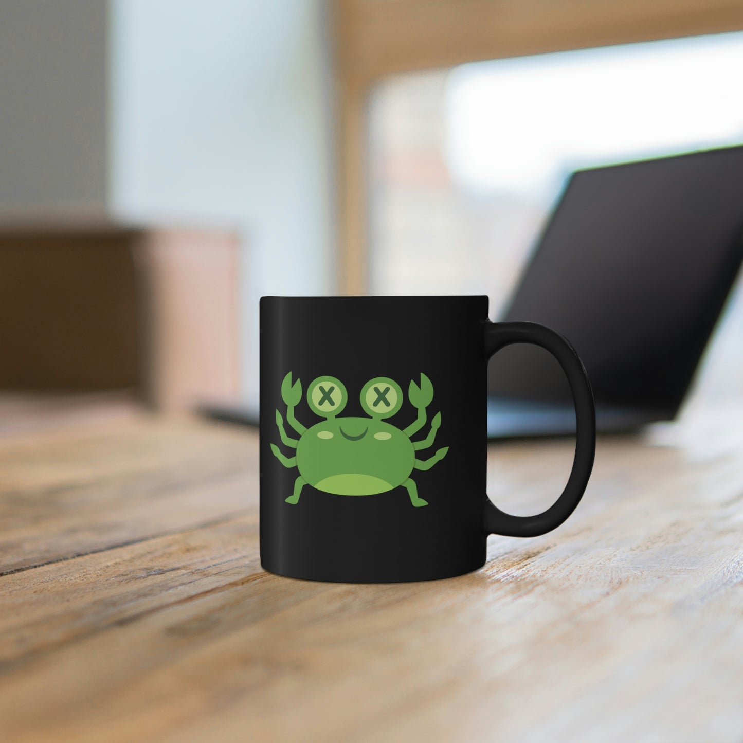 DEADIMALS CRAB COFFEE MUG - Halloween Edition