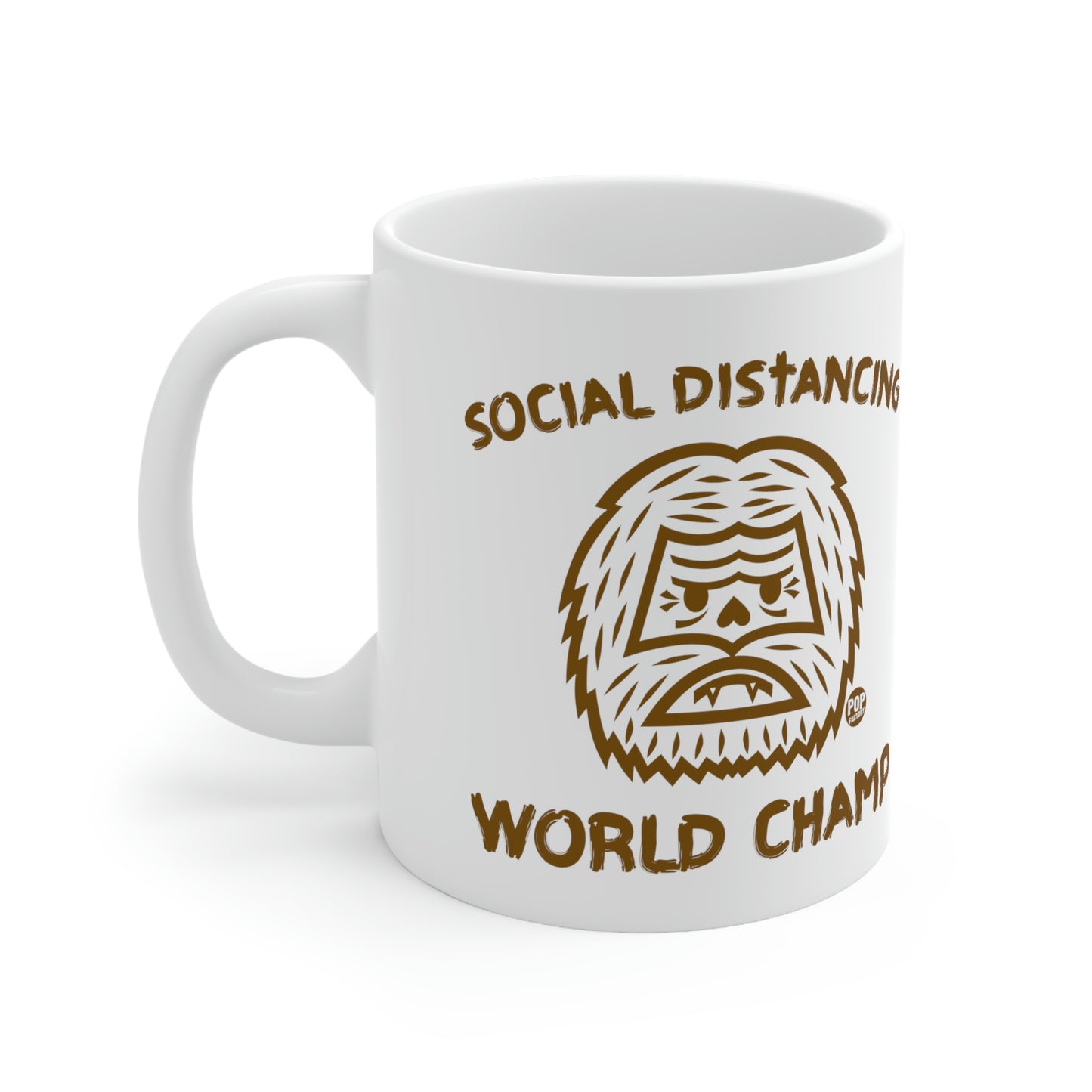 Social Distancing Champ Bigfoot Mug