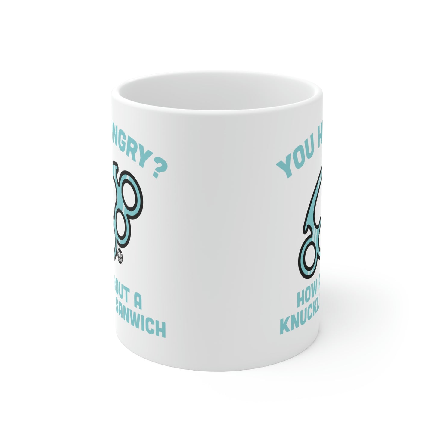 HUNGRY KNUCKLE SANDWICH COFFEE MUG