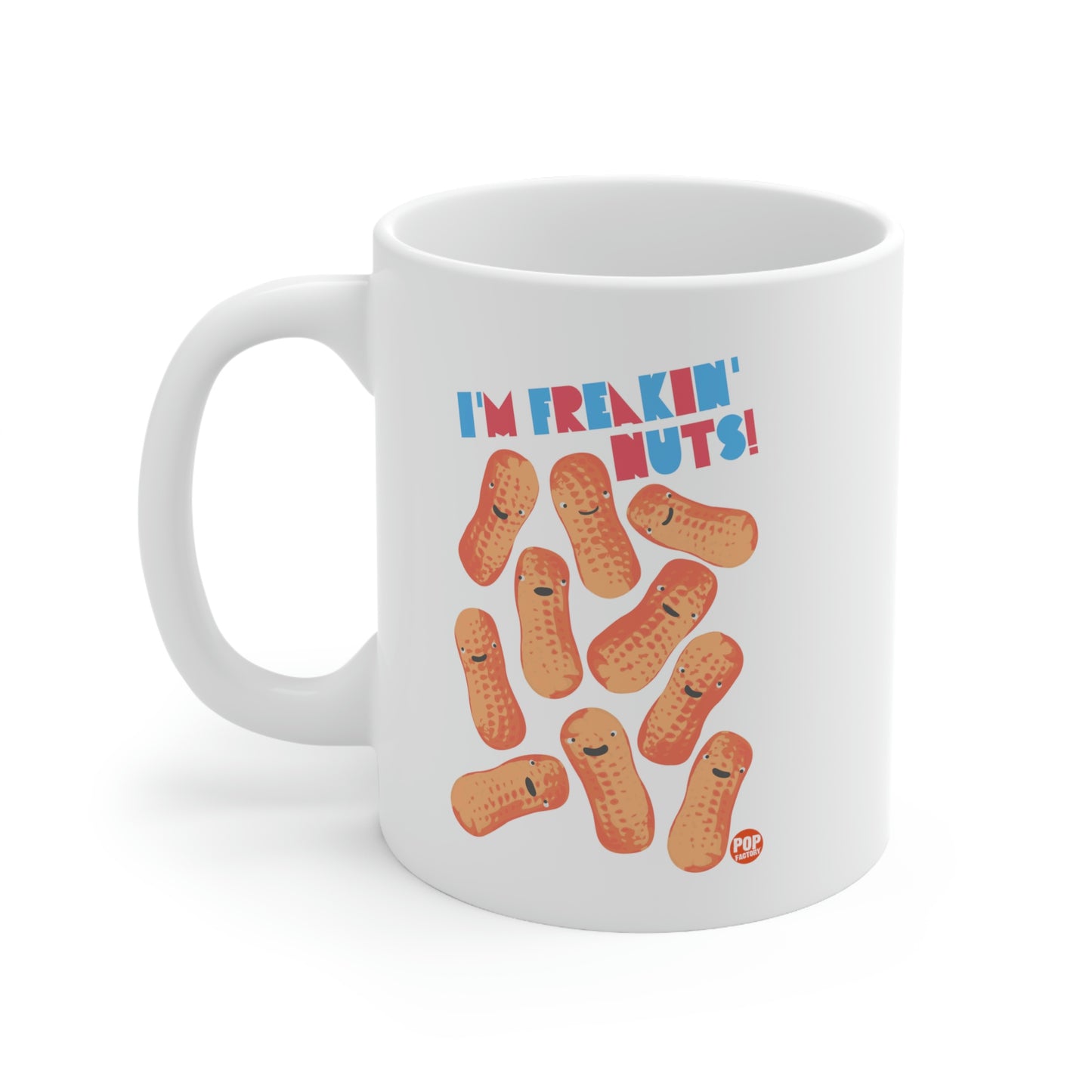 FREAKIN NUTS COFFEE MUG