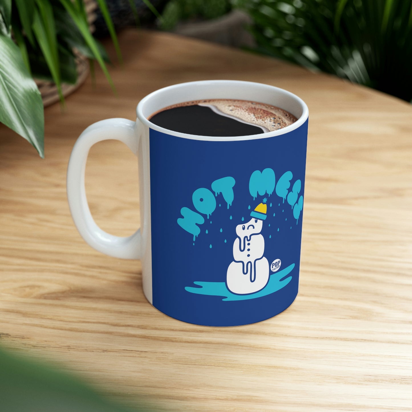 HOT MESS SNOWMAN COFFEE MUG