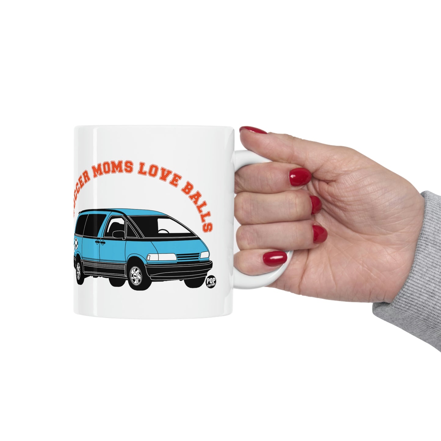 Soccer Moms Love Balls Mug