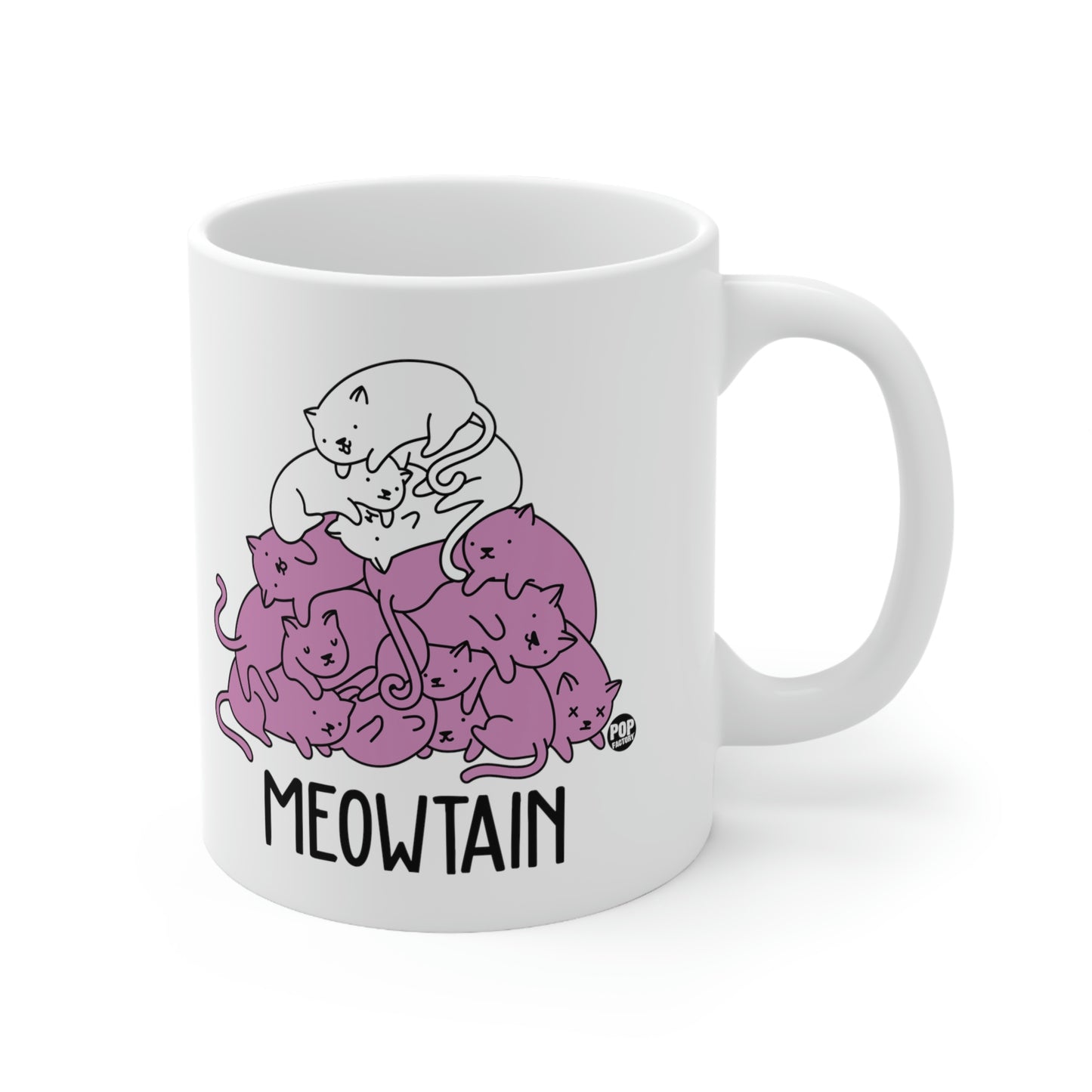 MEOWTAIN COFFEE MUG