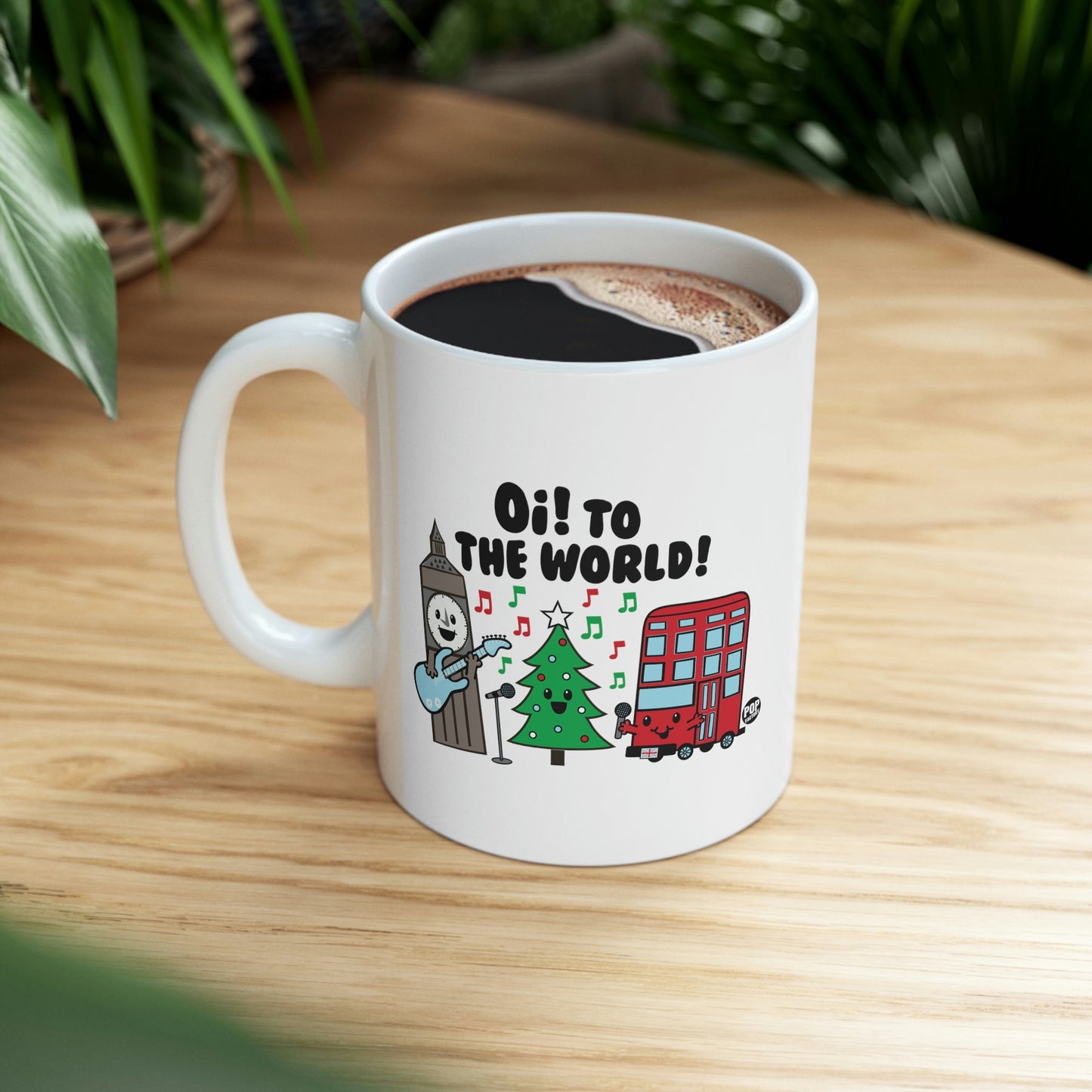 Uk - Oi To The World Xmas Mug