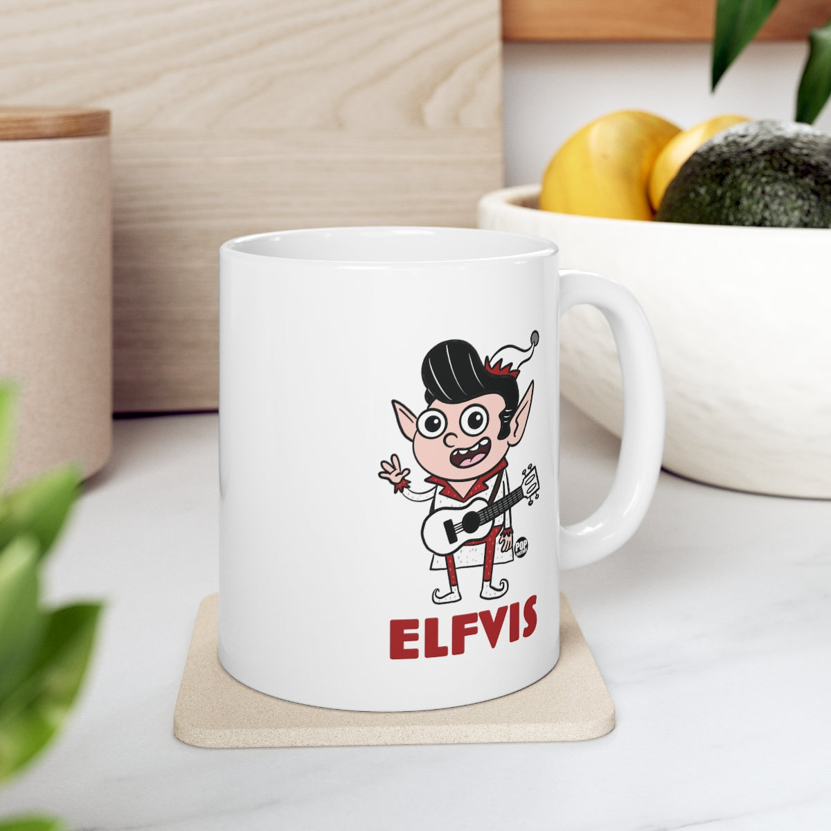 ELFVIS MUG COFFEE MUG