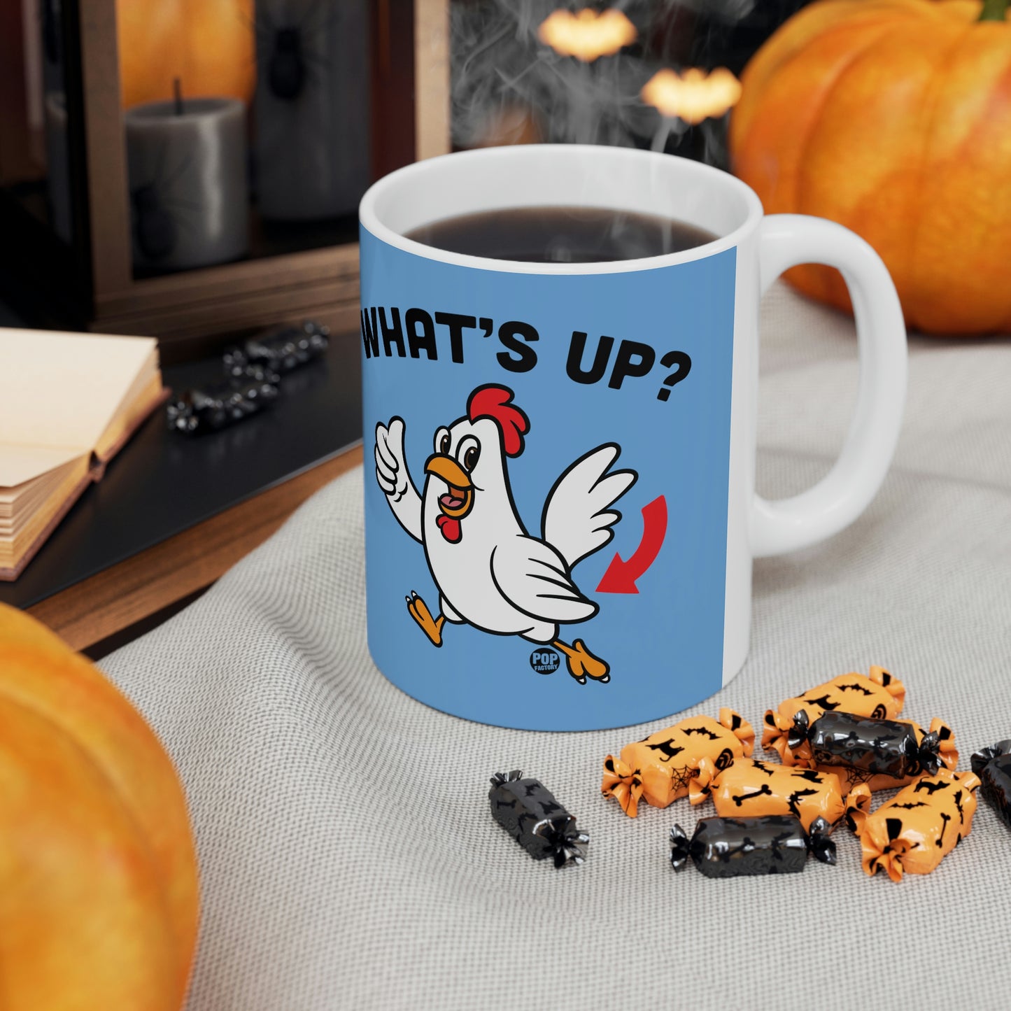 What's Up Chicken Butt Mug