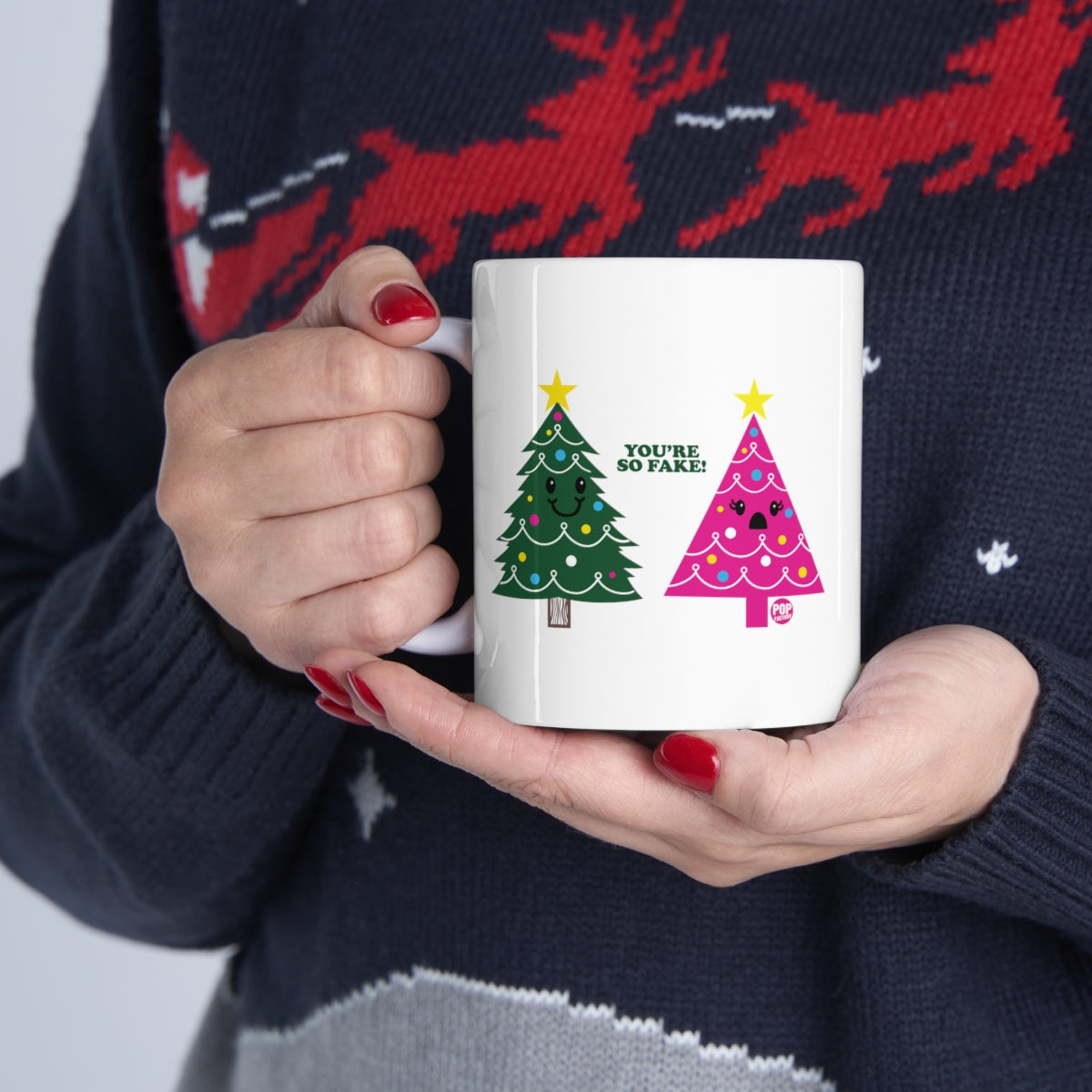 You're Fake Xmas Tree Mug