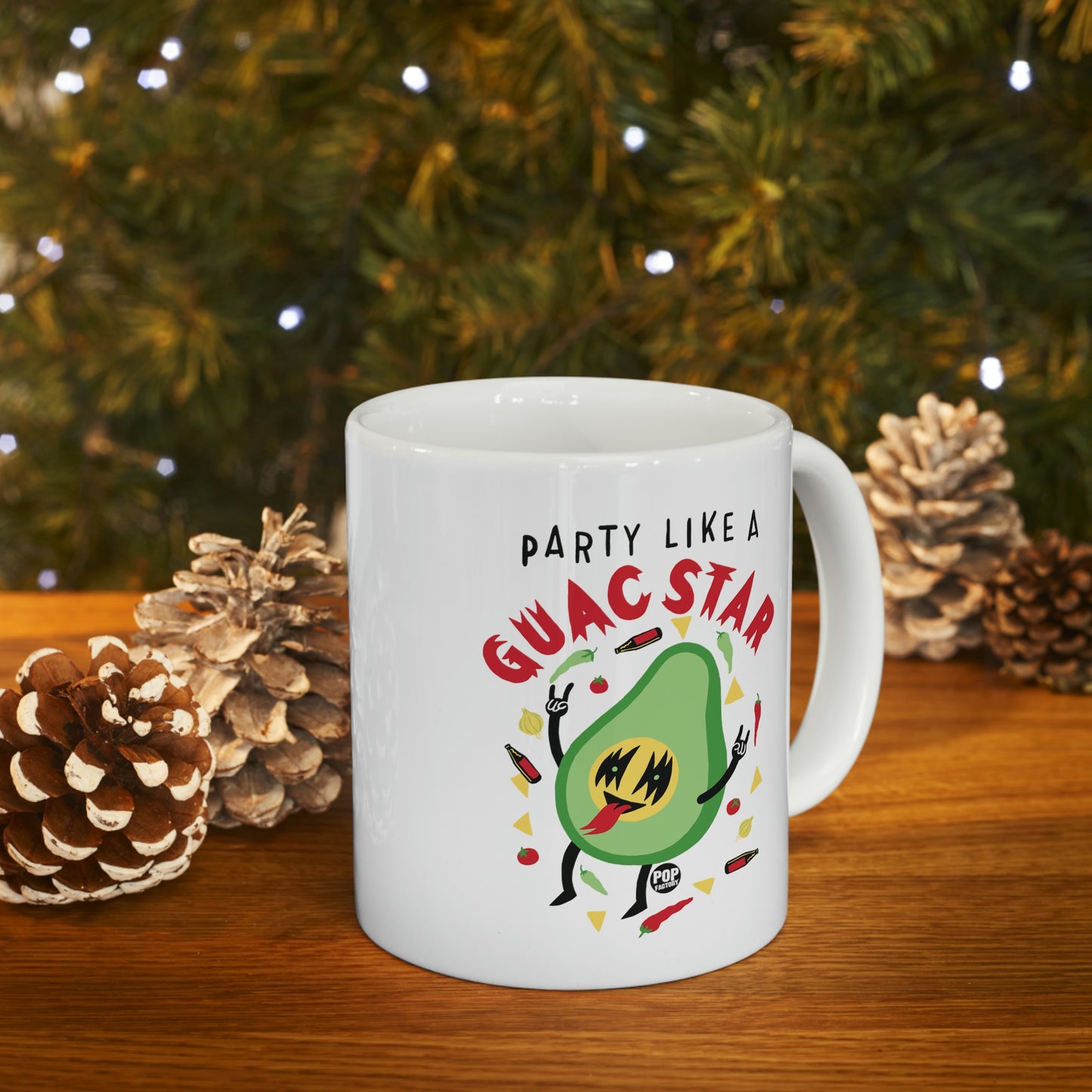 PARTY LIKE A GUAC STAR COFFEE MUG