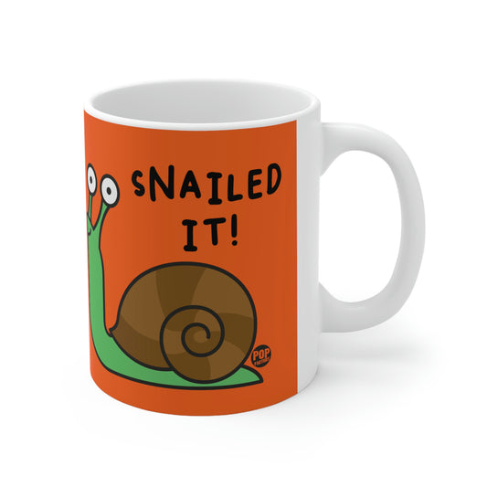 Snailed It Snail Mug