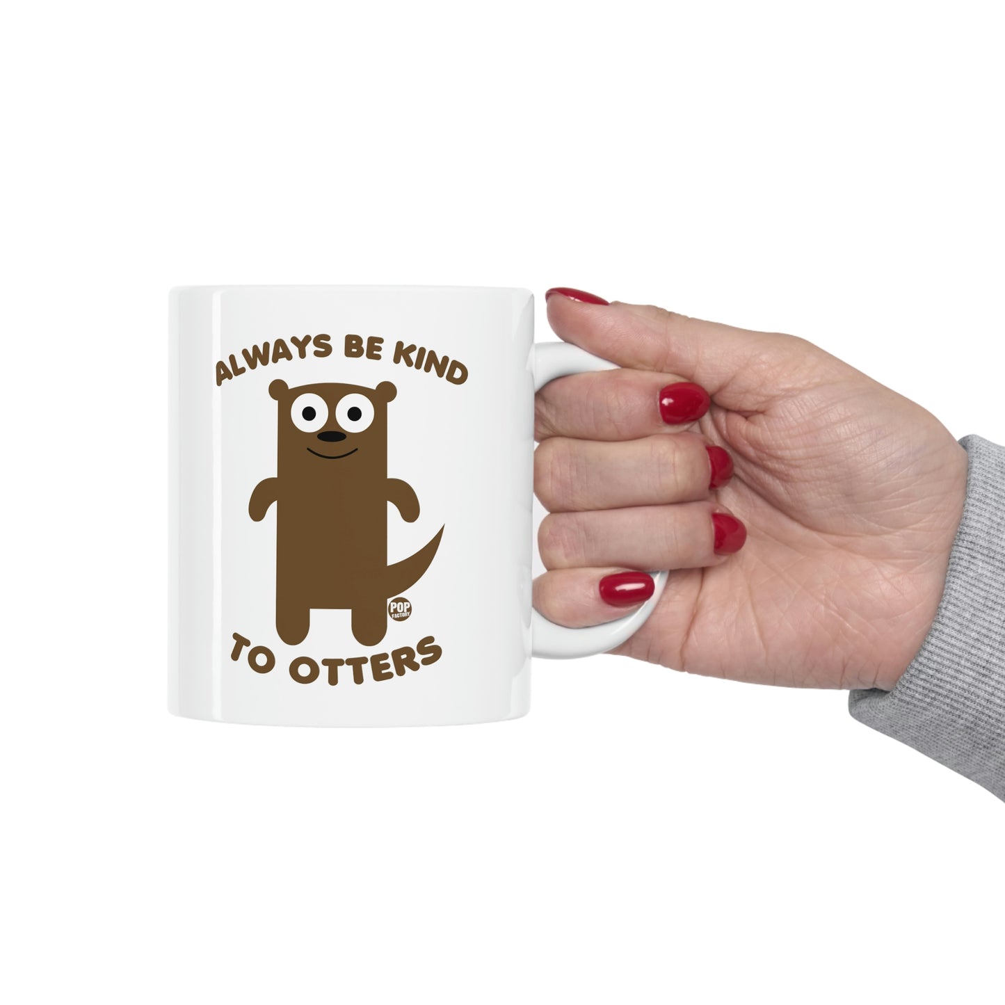 ALWAYS BE KIND TO OTTERS COFFEE MUG