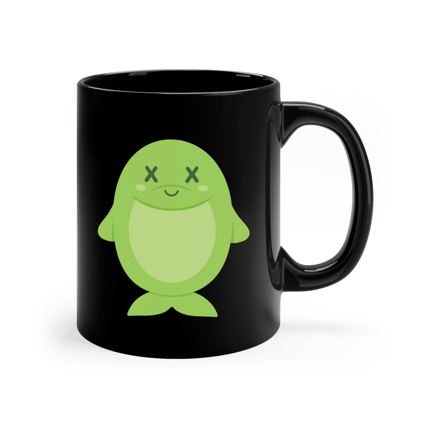 DEADIMALS DOLPHIN COFFEE MUG - Halloween Edition