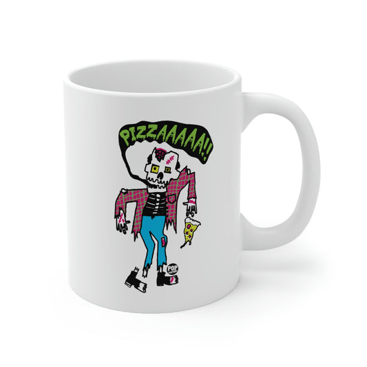 PIZZZZZA ZOMBIE COFFEE MUG