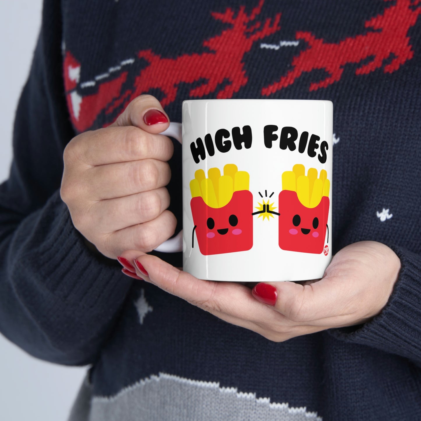 HIGH FRIED COFFEE MUG