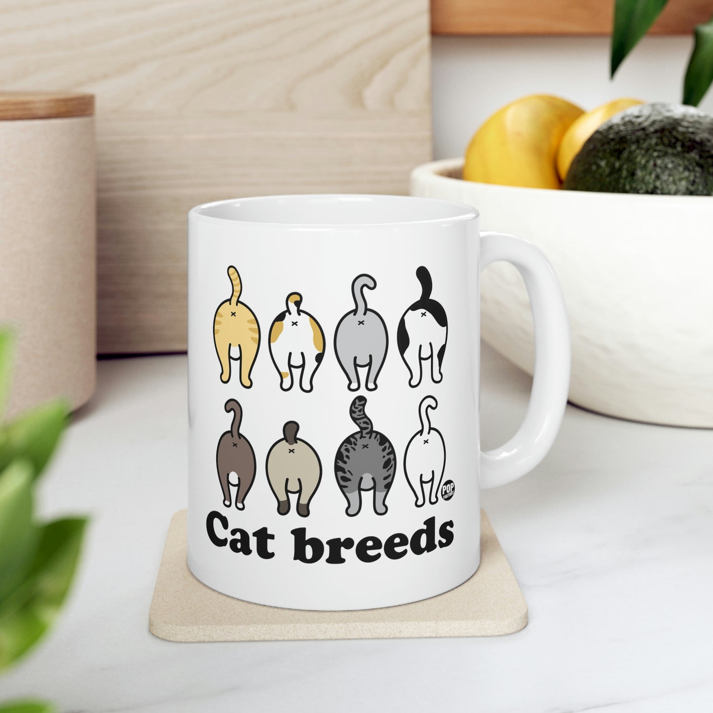 CAT BREEDS COFFEE MUG