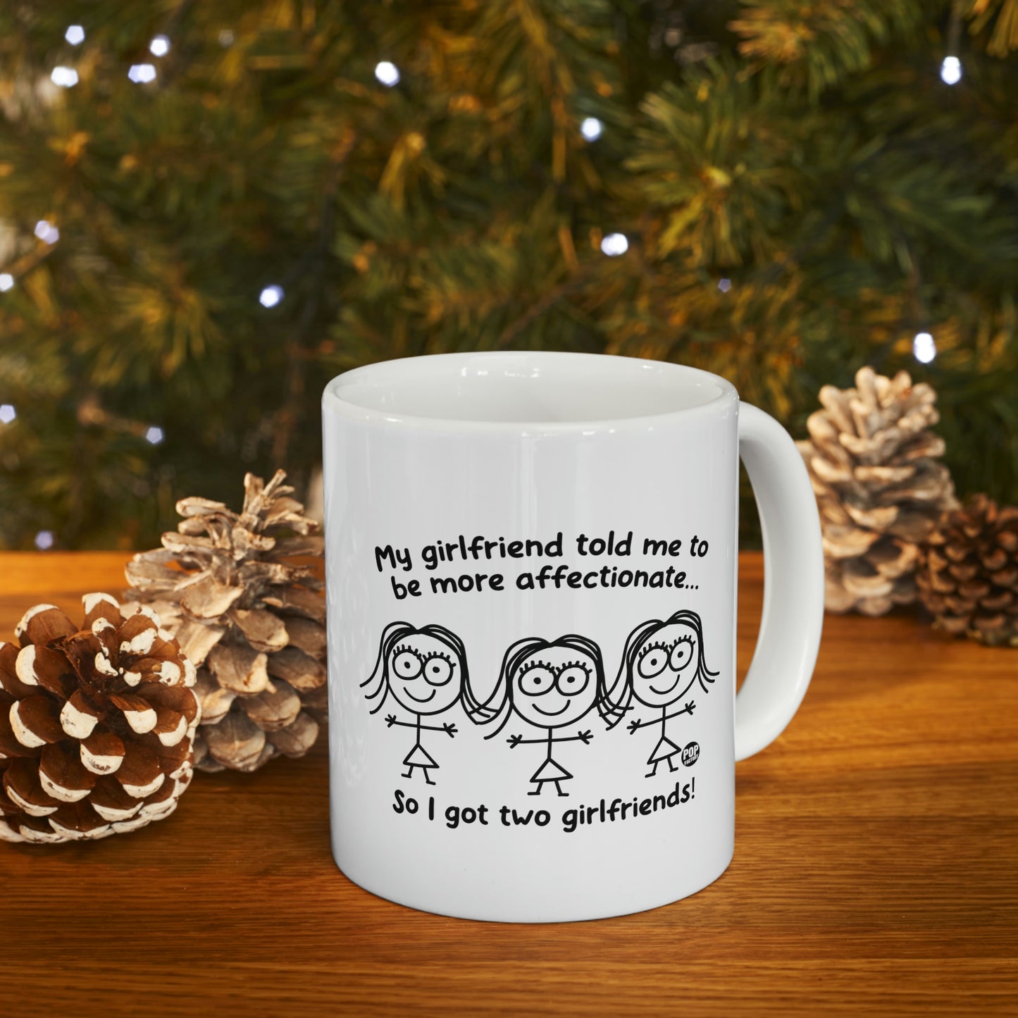 Two Girlfriends Girl Mug