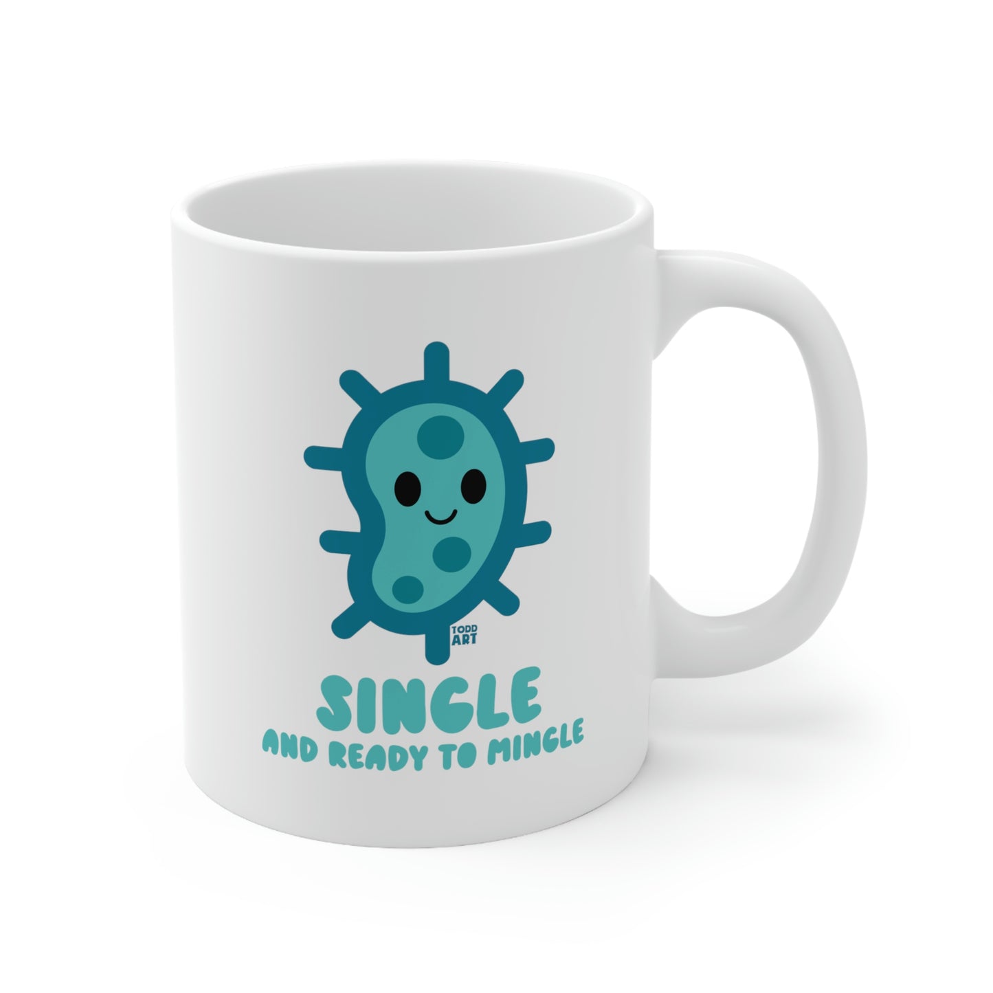 Single Ready To Mingle Cell Mug