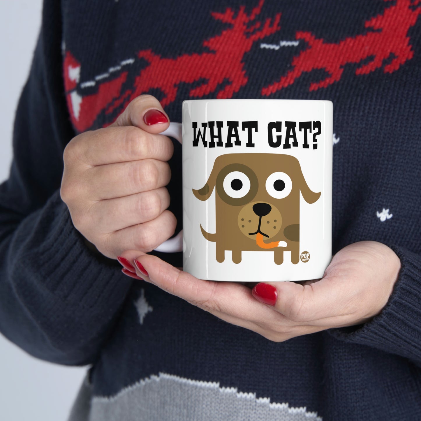 What Cat Dog Mug