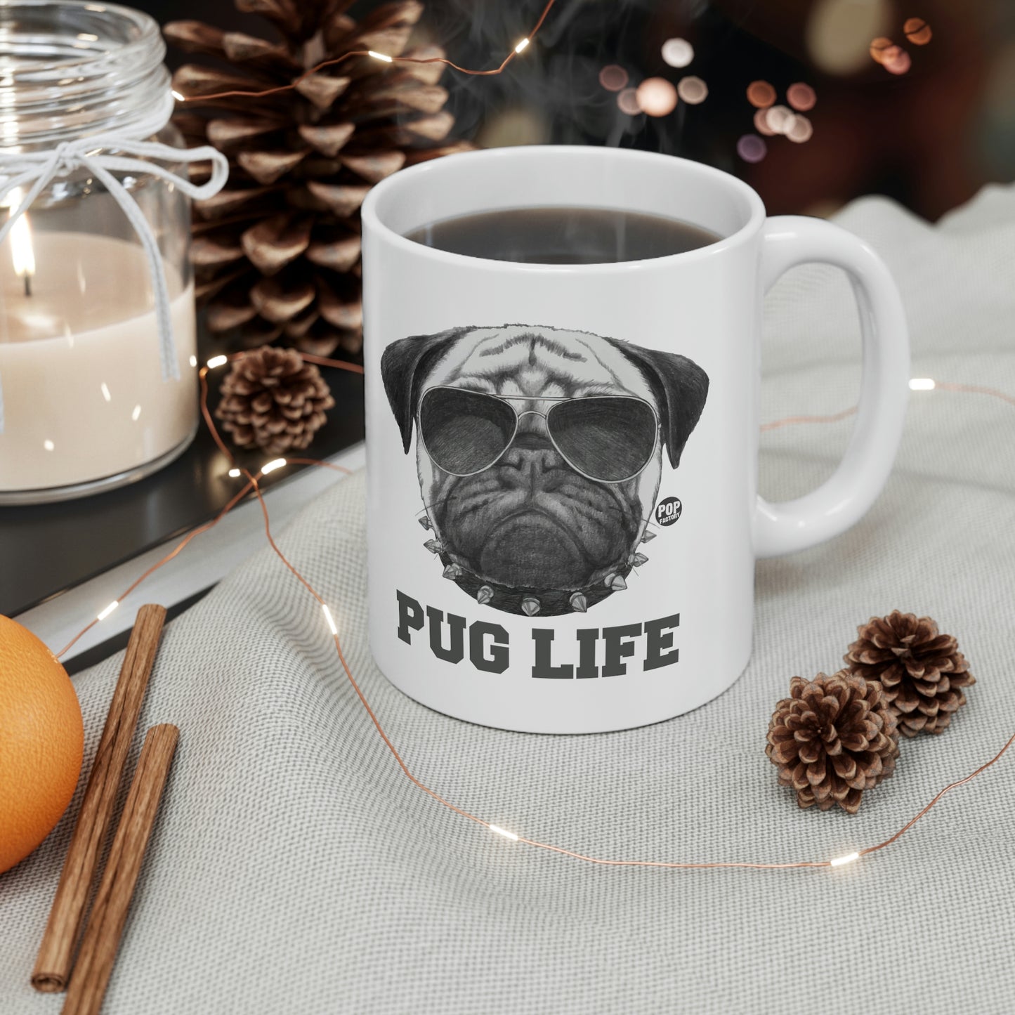 PUG LIFE COFFEE MUG