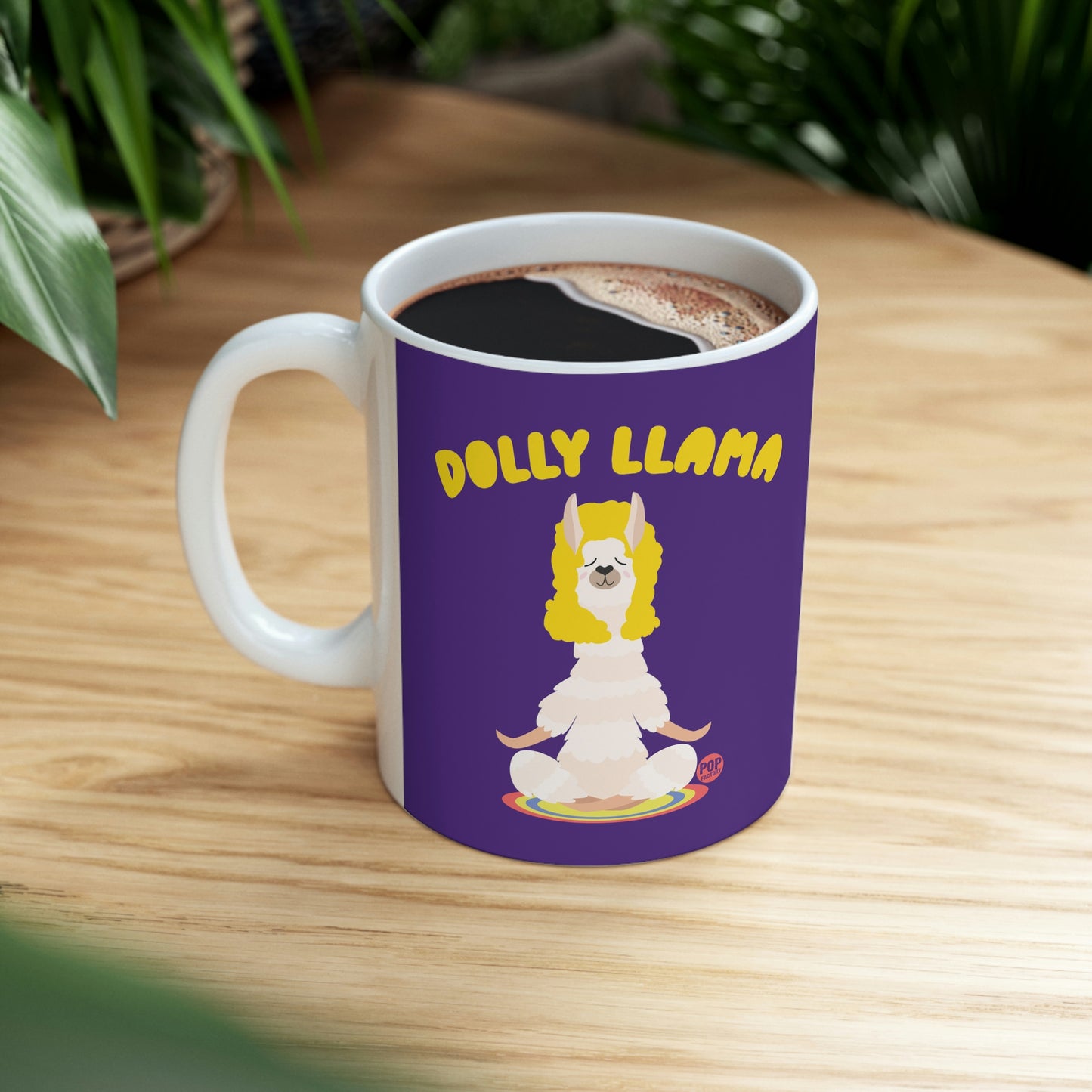 DOLLY LLAMA COFFEE MUG