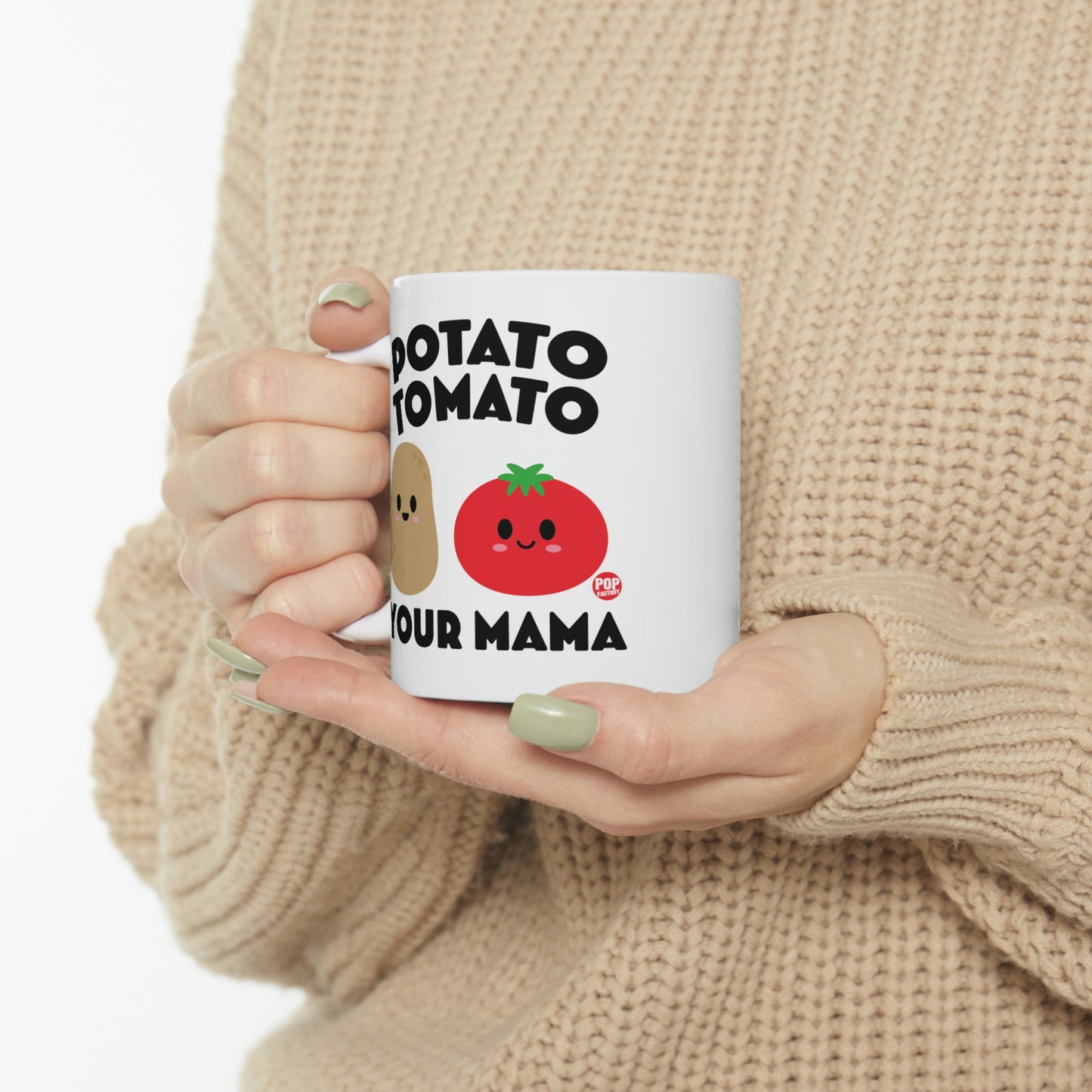 POTATO TOMATO COFFEE MUG