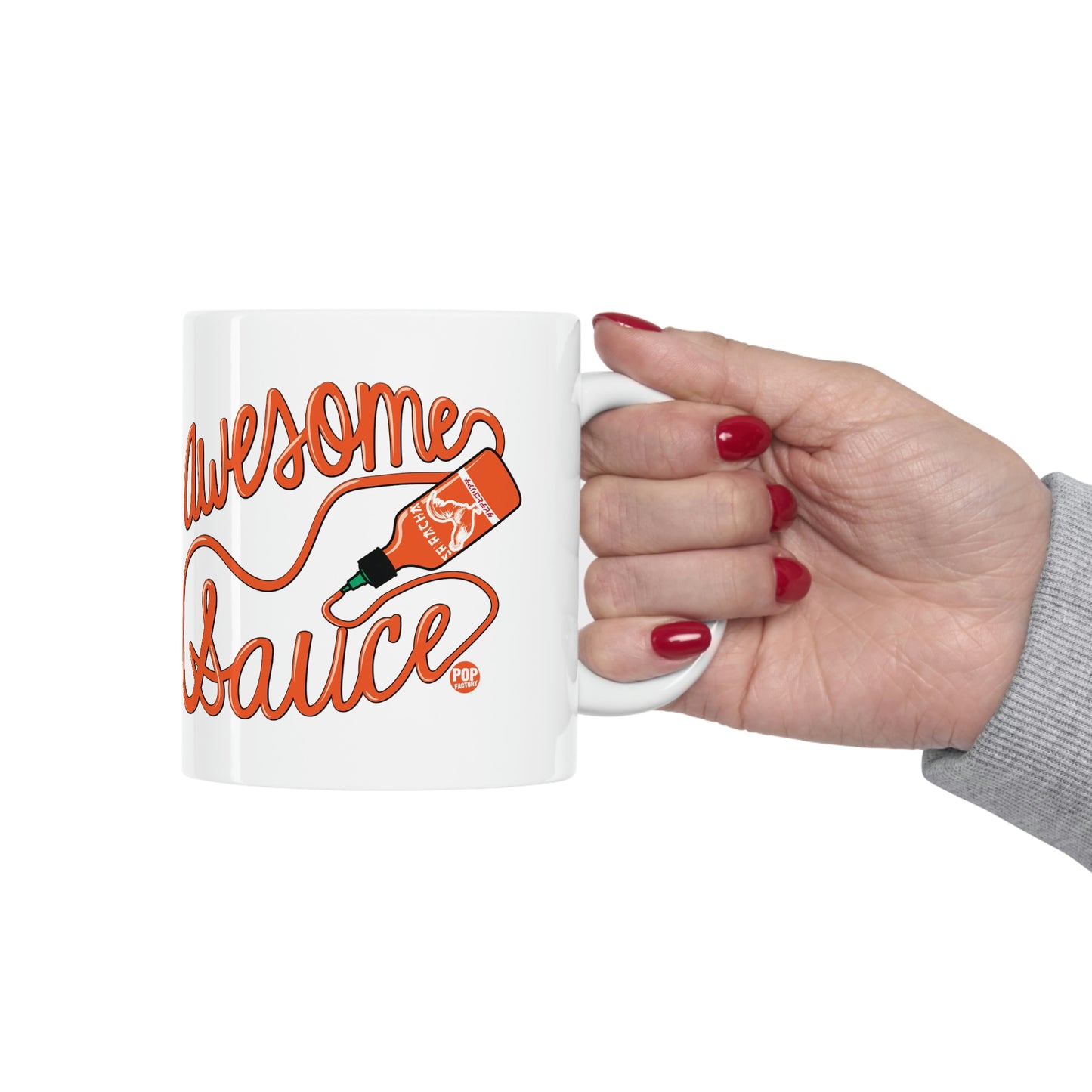 AWESOME SAUCE COFFEE MUG