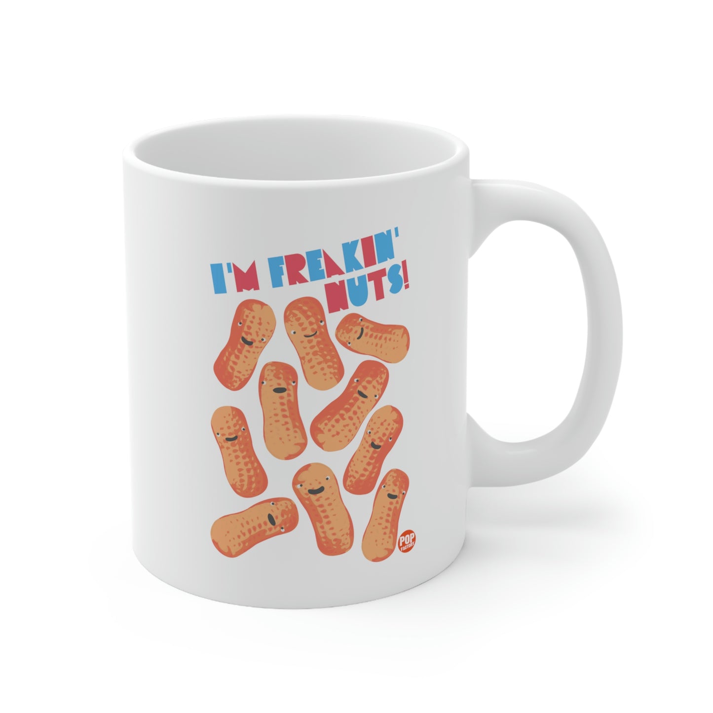 FREAKIN NUTS COFFEE MUG