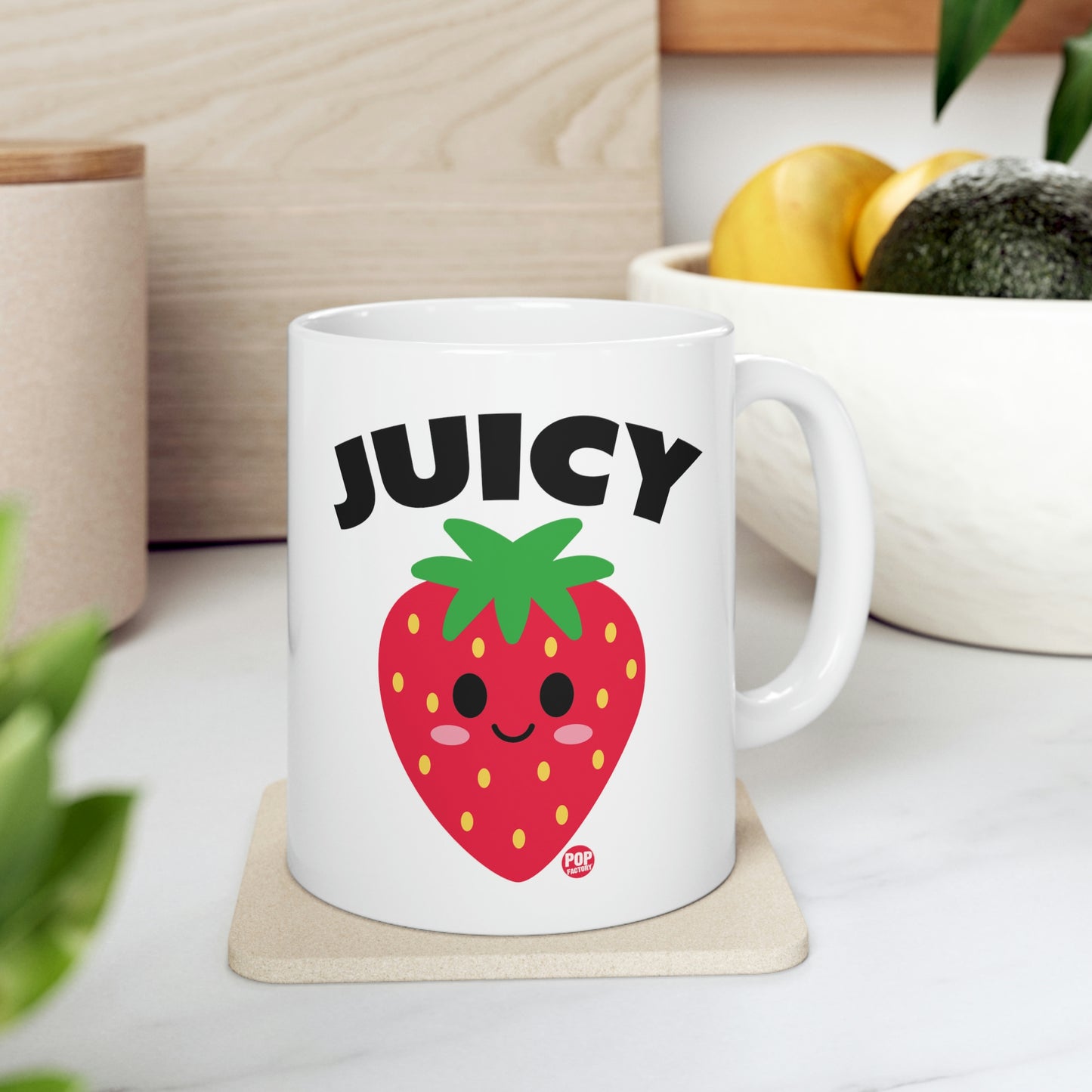 JUICY STRAWBERRY COFFEE MUG