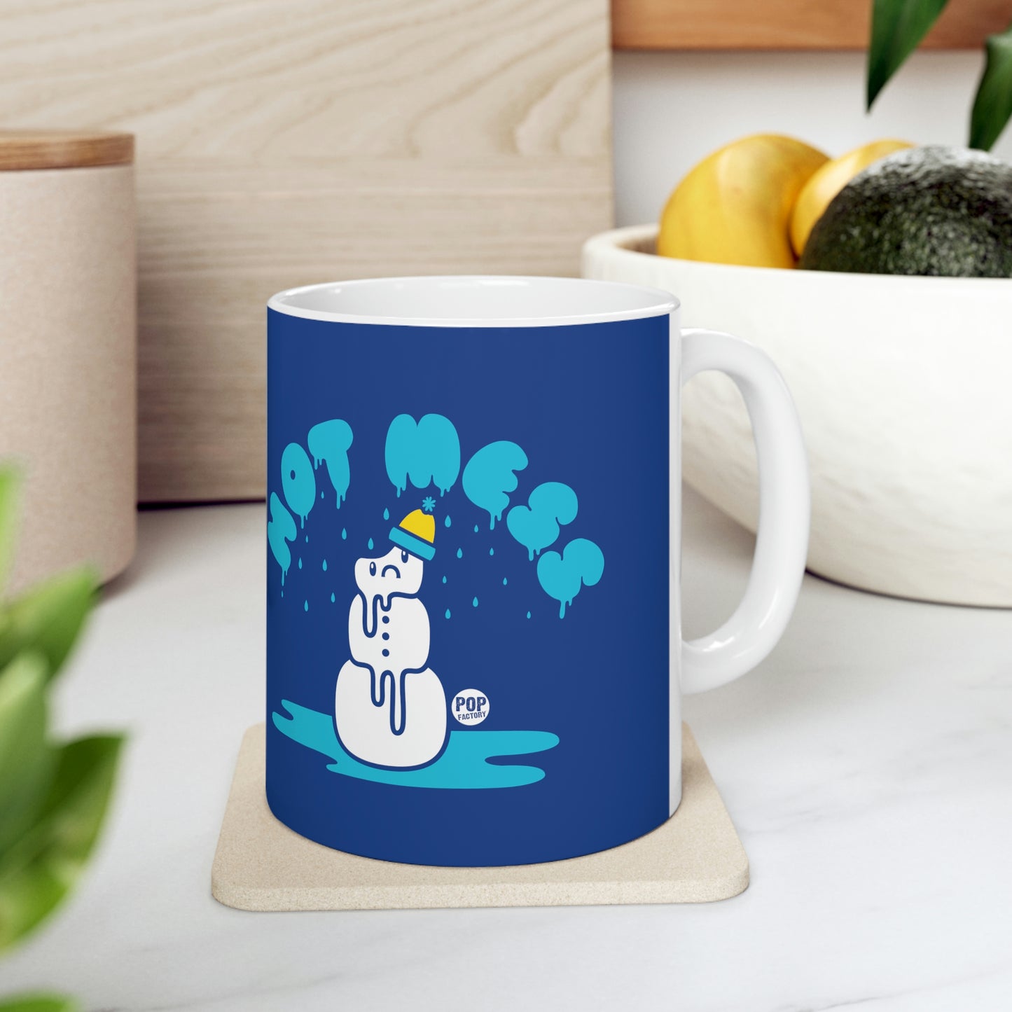 HOT MESS SNOWMAN COFFEE MUG