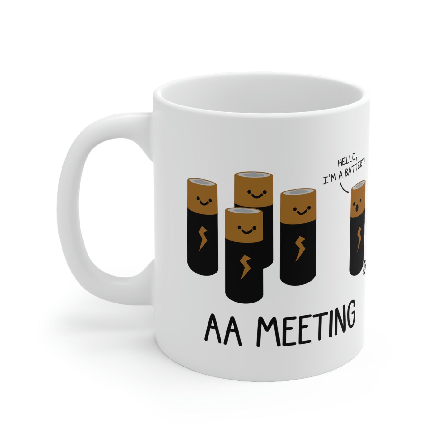 AA MEETING COFFEE MUG