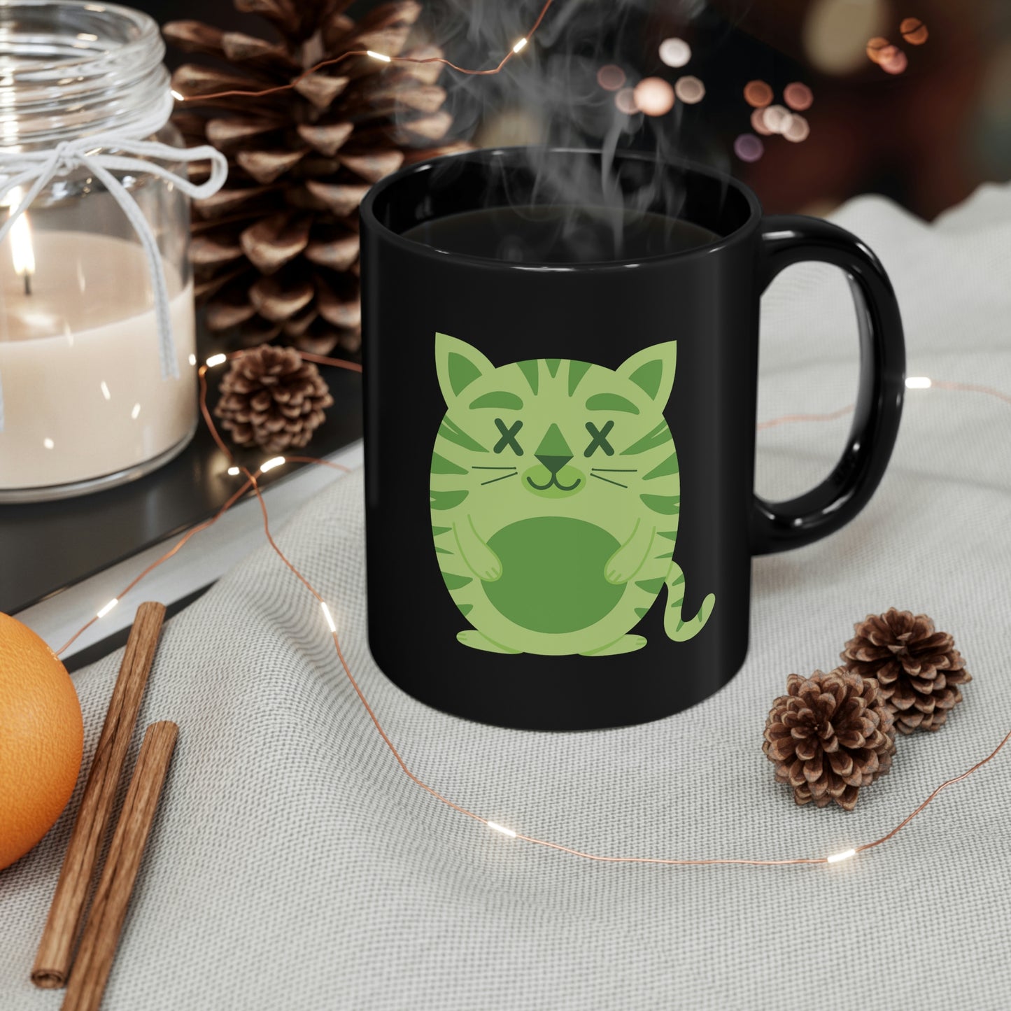 DEADIMALS TIGER COFFEE MUG