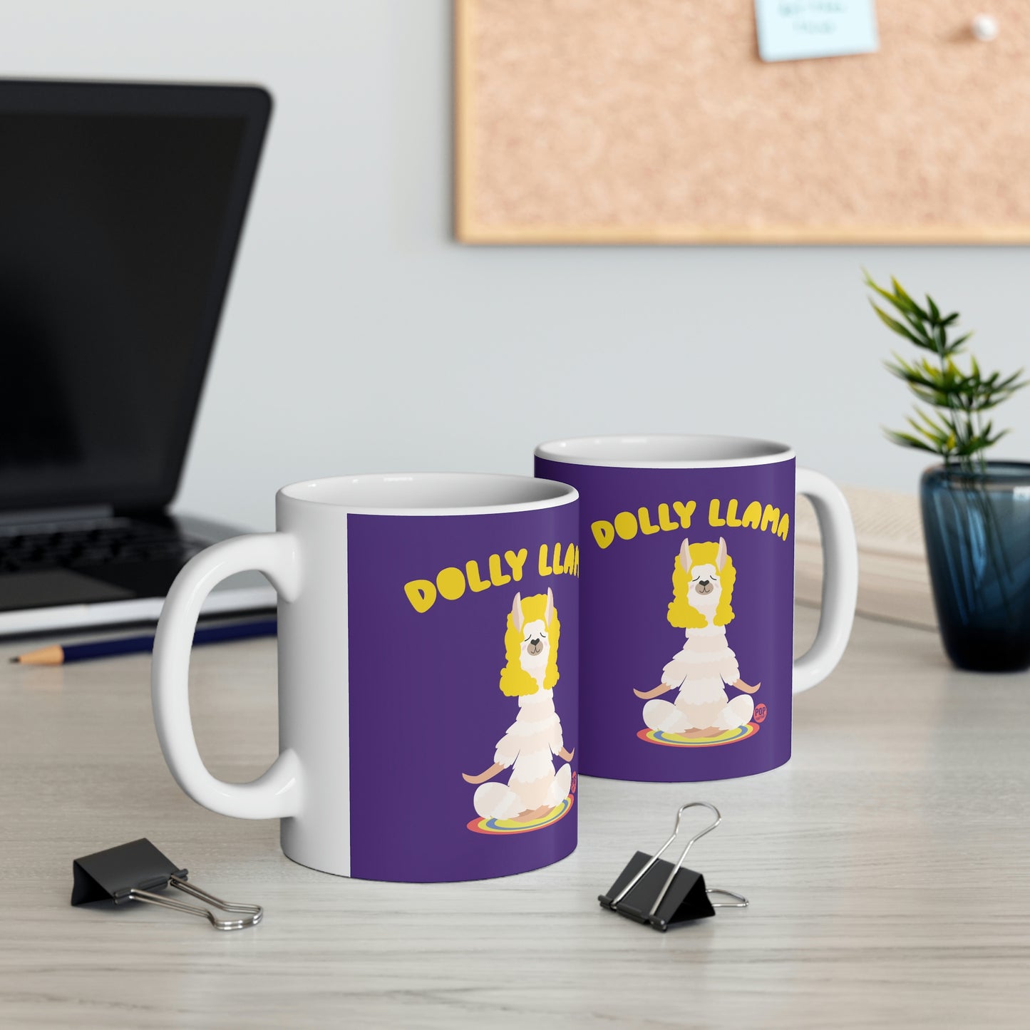 DOLLY LLAMA COFFEE MUG