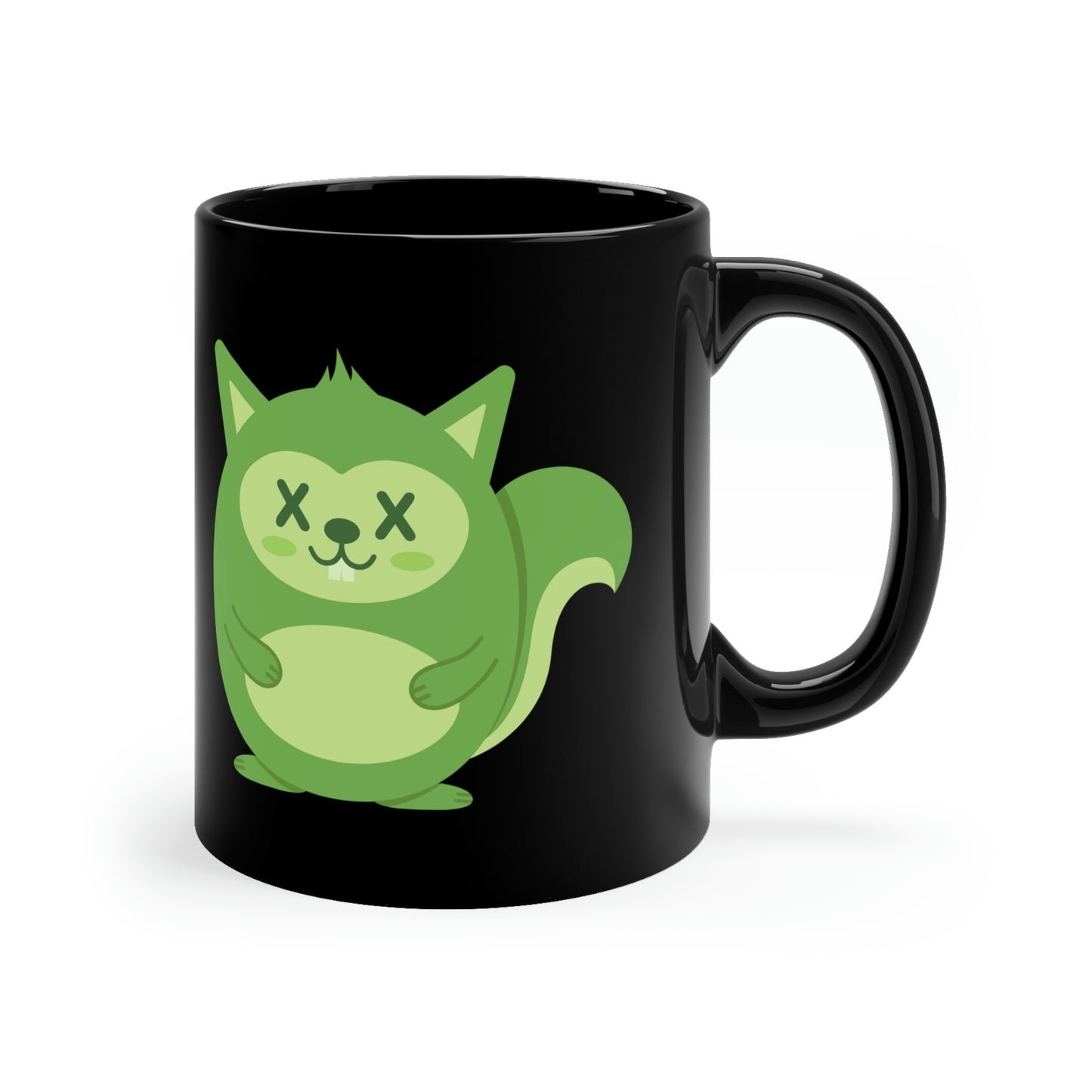 DEADIMALS SQUIRREL COFFEE MUG - HALLOWEEN COLLECTION
