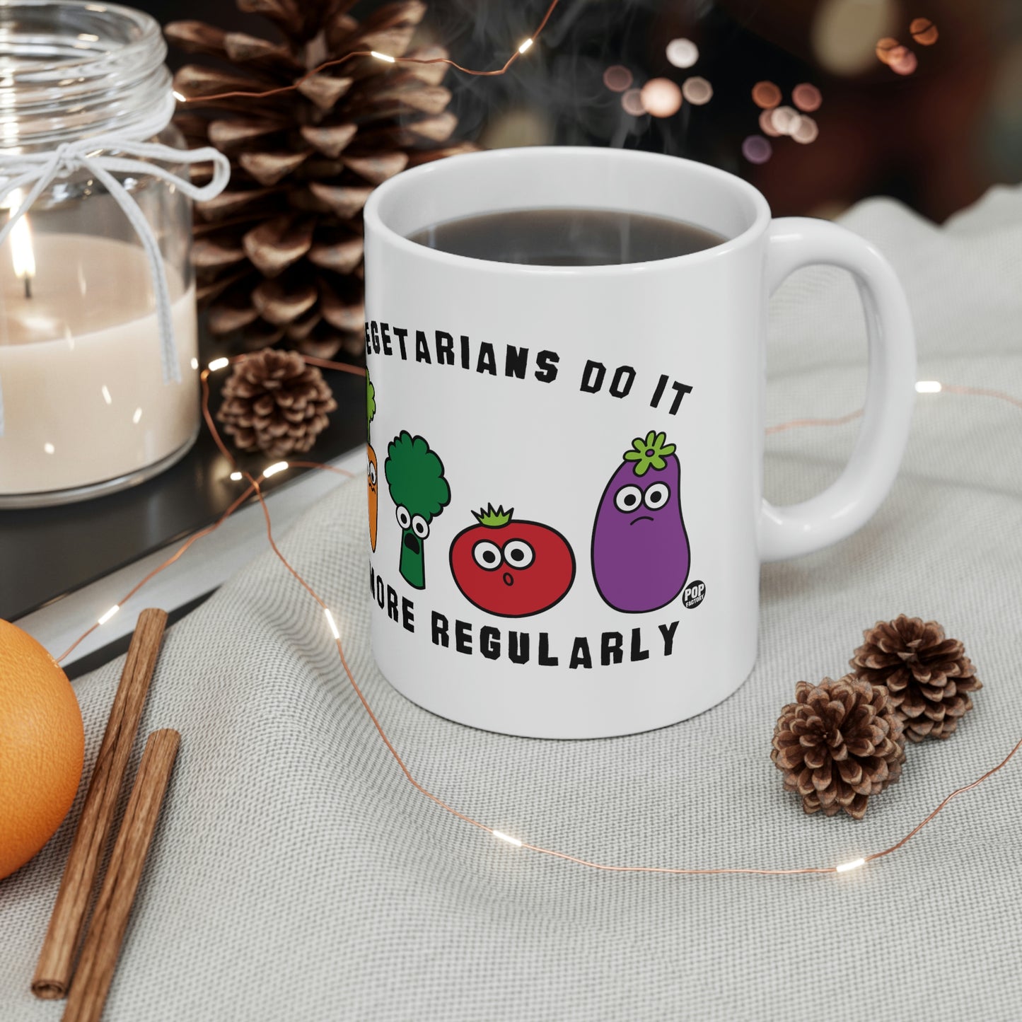 Vegetarians Do More Regular Mug