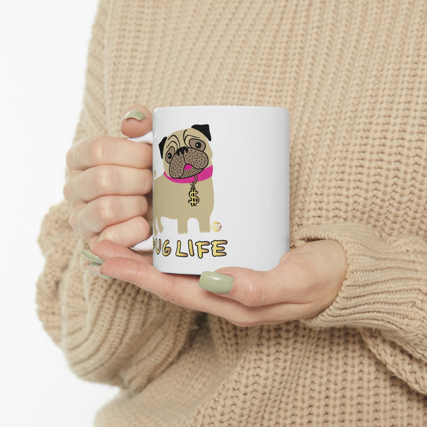 PUG LIFE #2 COFFEE MUG
