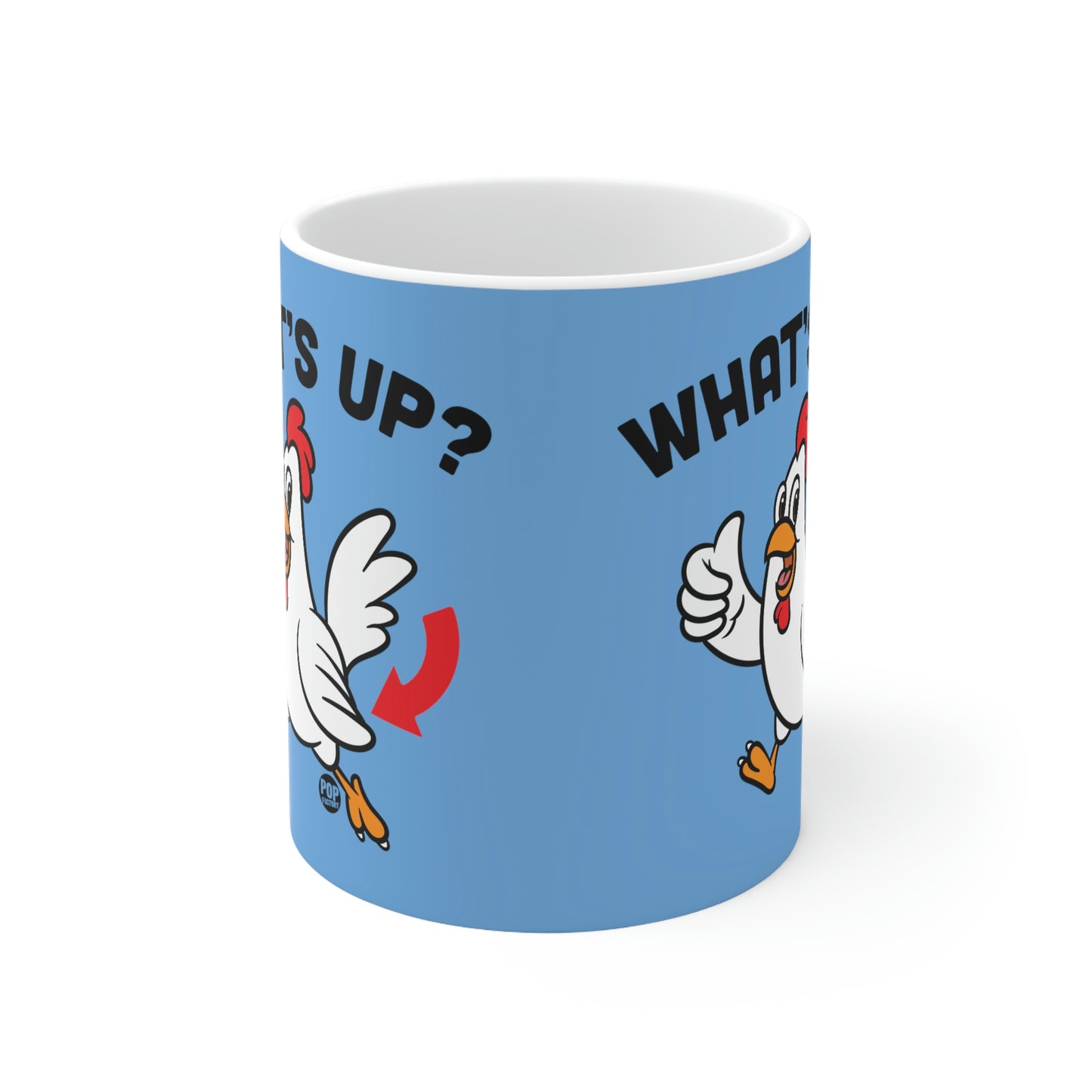 What's Up Chicken Butt Mug