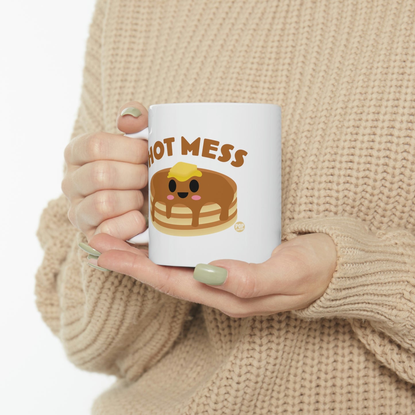 HOT MESS PANCAKES COFFEE MUG