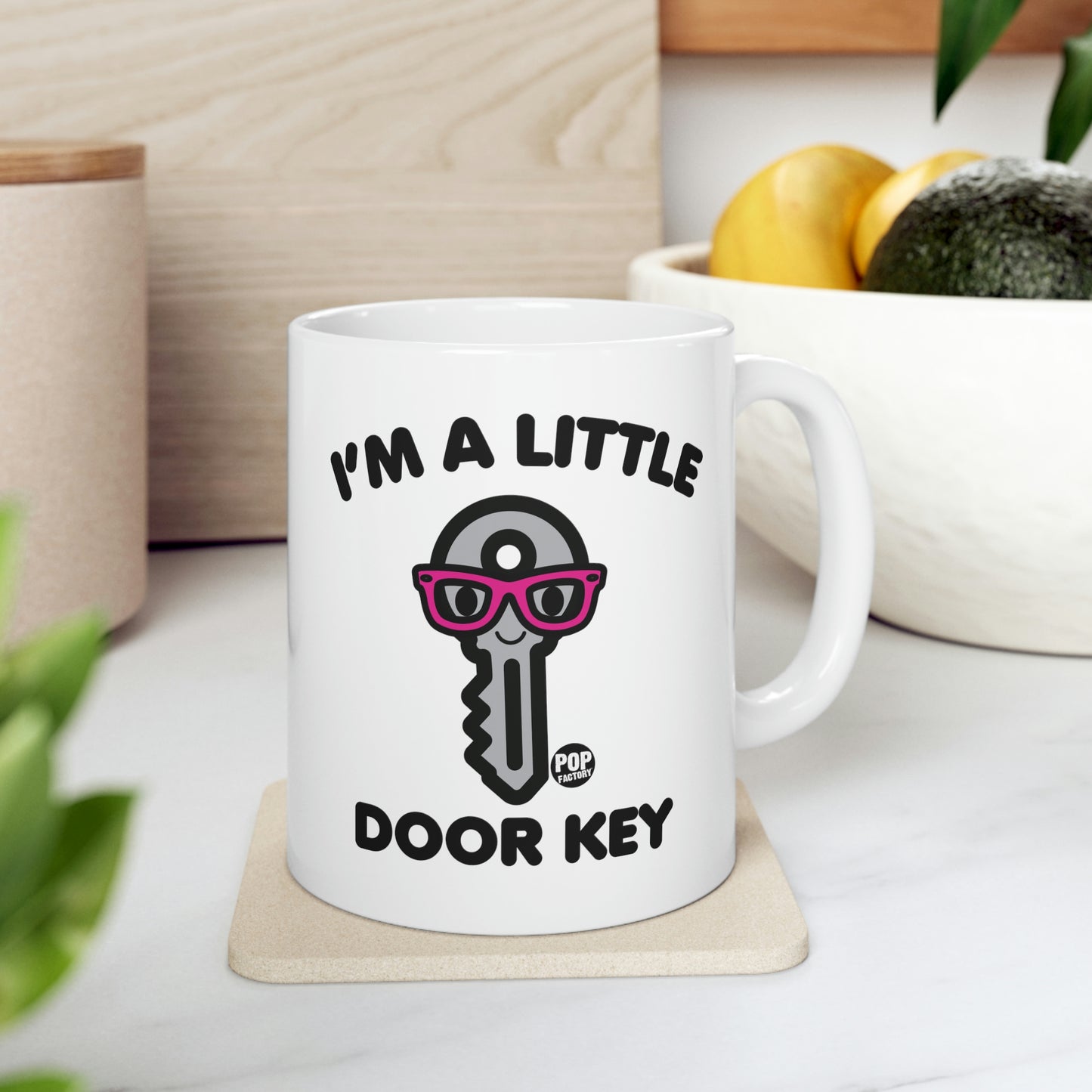 DOOR KEY COFFEE MUG