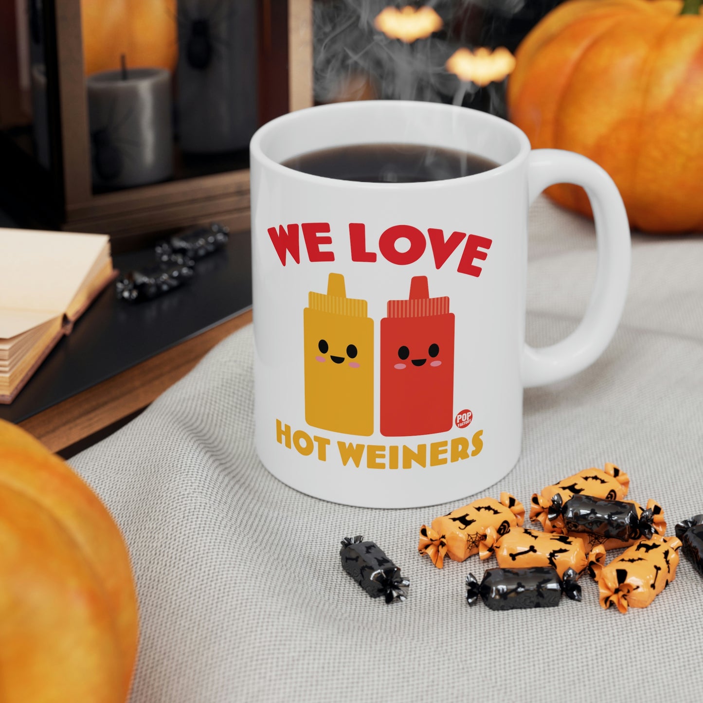 We Love Hot Weiners Mug