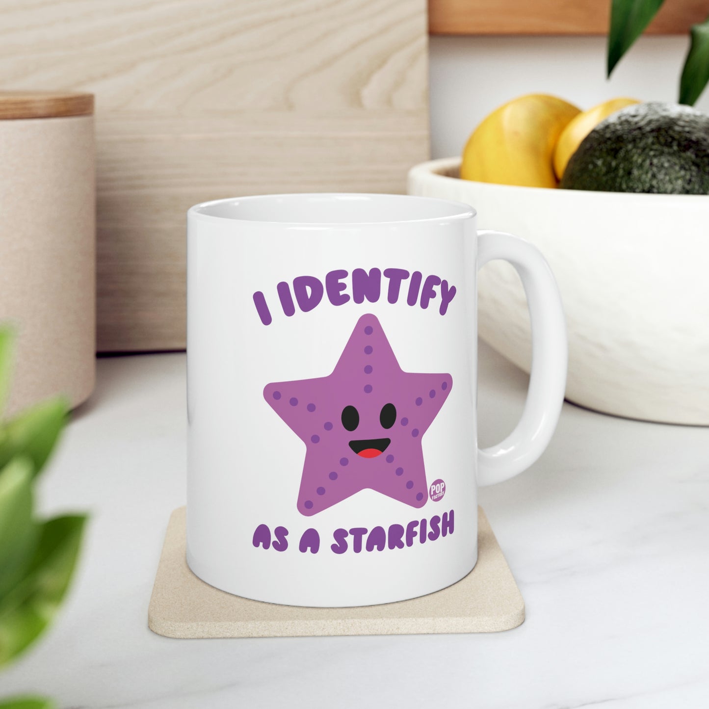 Identify As A Starfish Coffee Mug