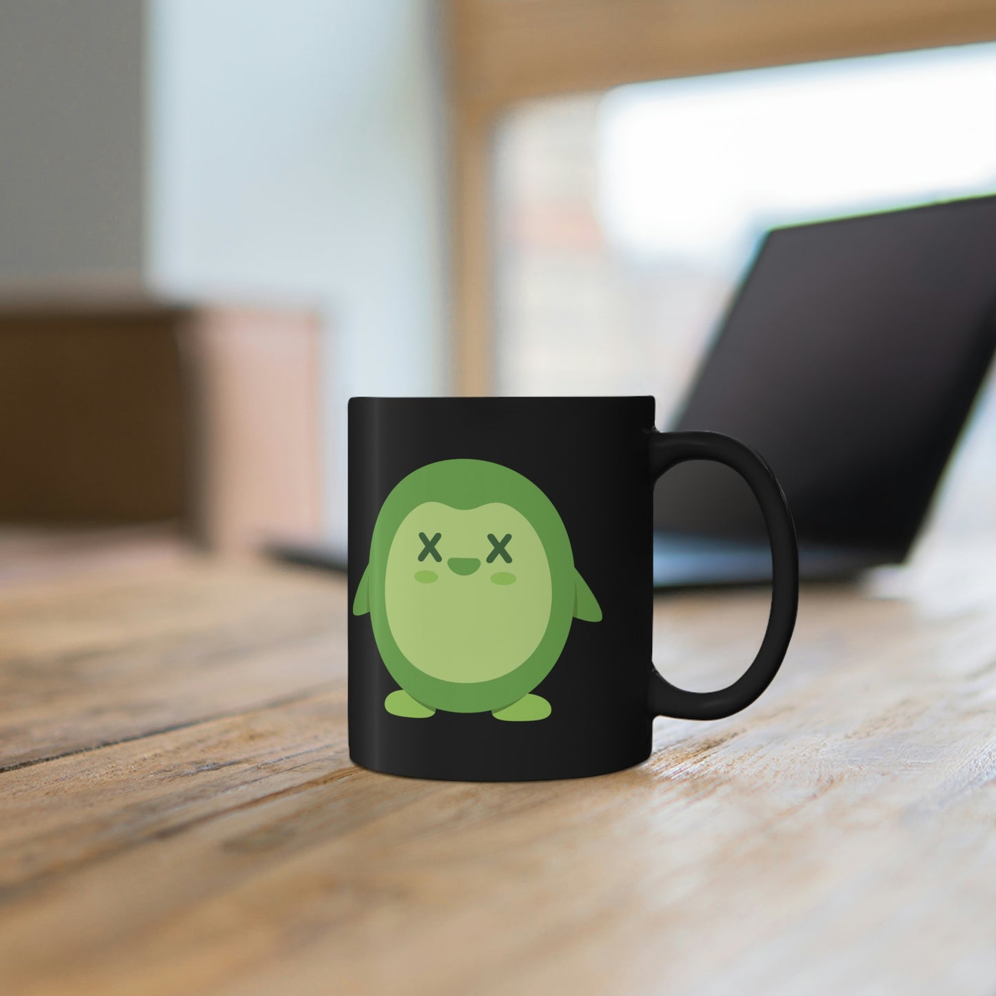 DEADIMALS PENGUIN COFFEE MUG