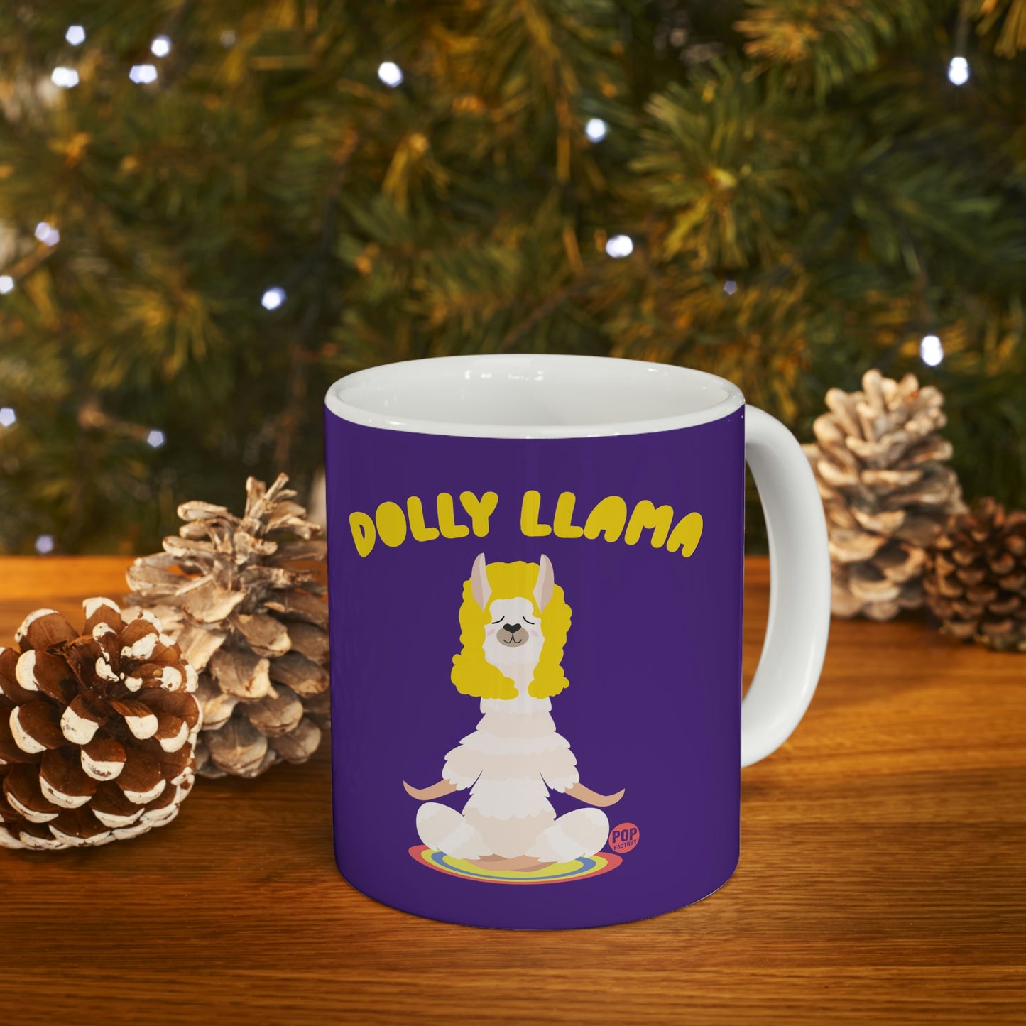 DOLLY LLAMA COFFEE MUG